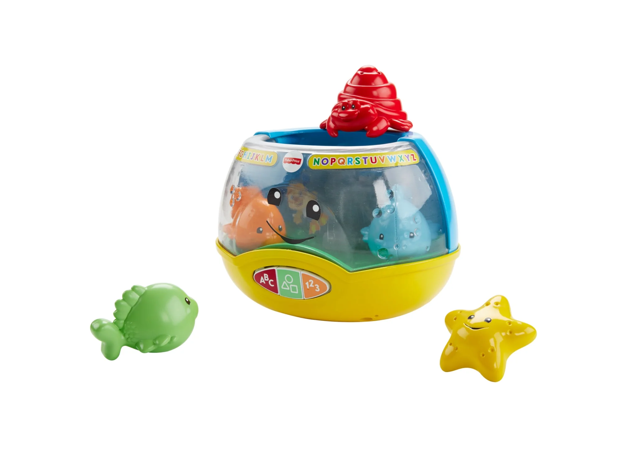 Fisher-Price Laugh & Learn Magical Lights Fishbowl Baby & Toddler Musical Learning Toy - Image 5