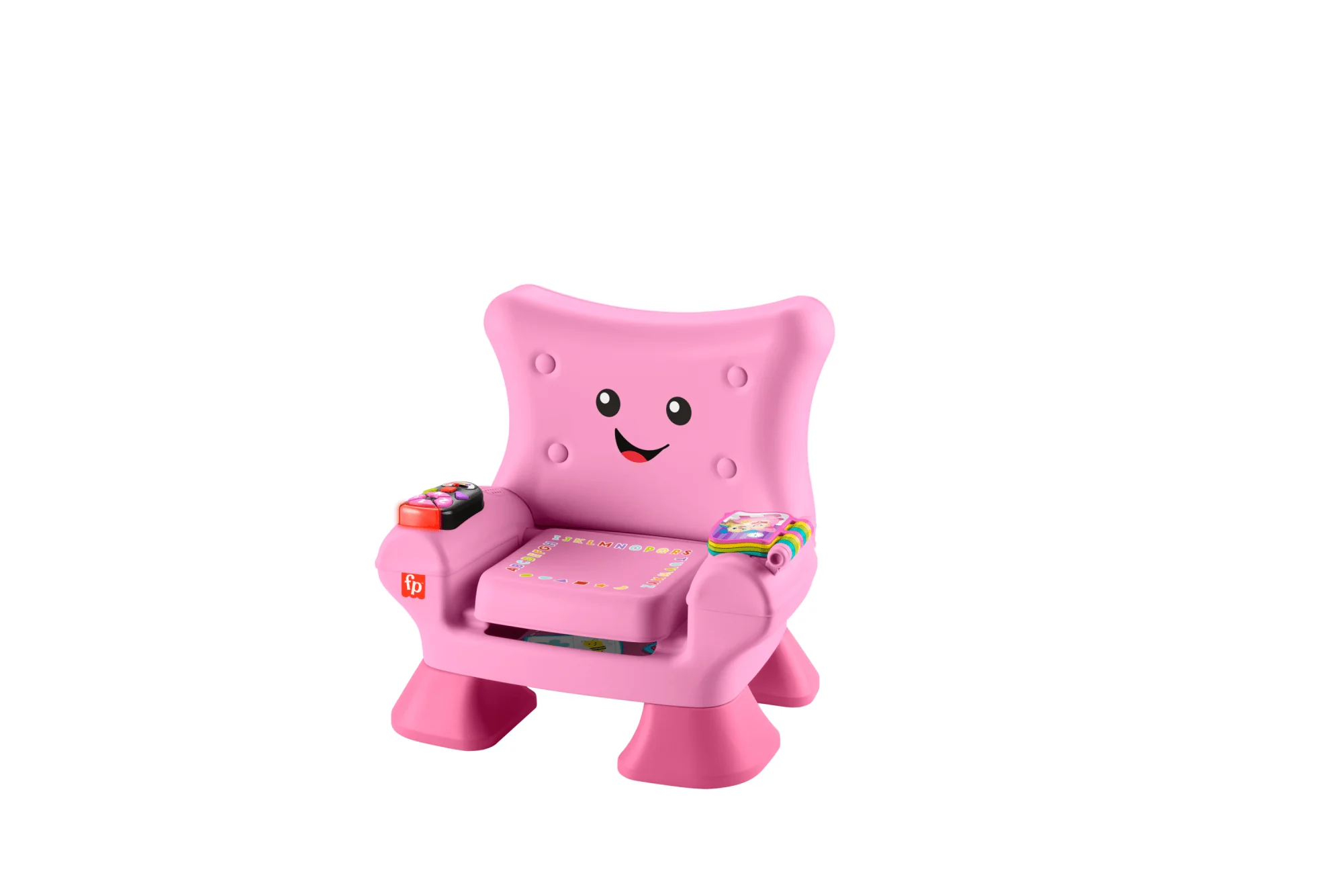 Fisher-Price Laugh & Learn Smart Stages Chair Electronic Learning Toy For Toddlers, Pink - Image 3