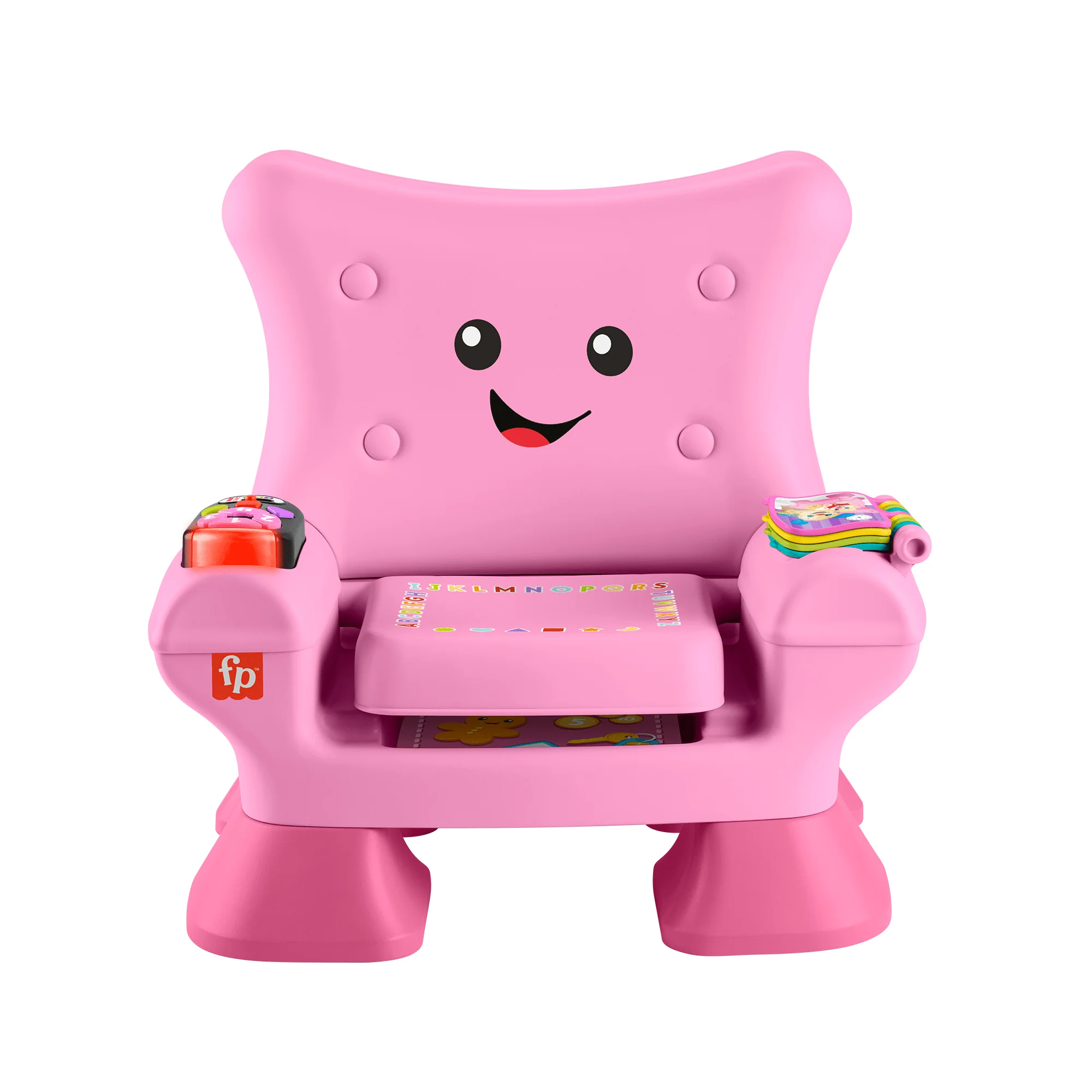 Fisher-Price Laugh & Learn Smart Stages Chair Electronic Learning Toy For Toddlers, Pink - Image 5