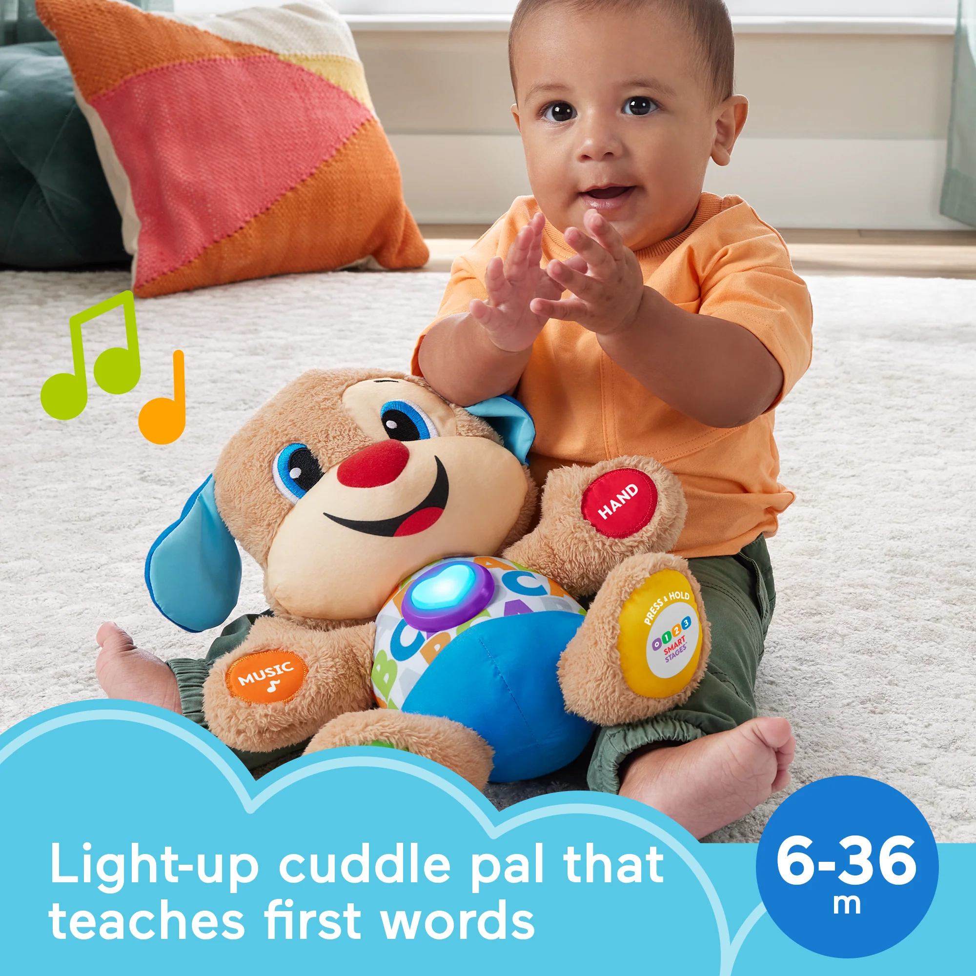 Fisher-Price Laugh & Learn Smart Stages Puppy - English Version - Image 2