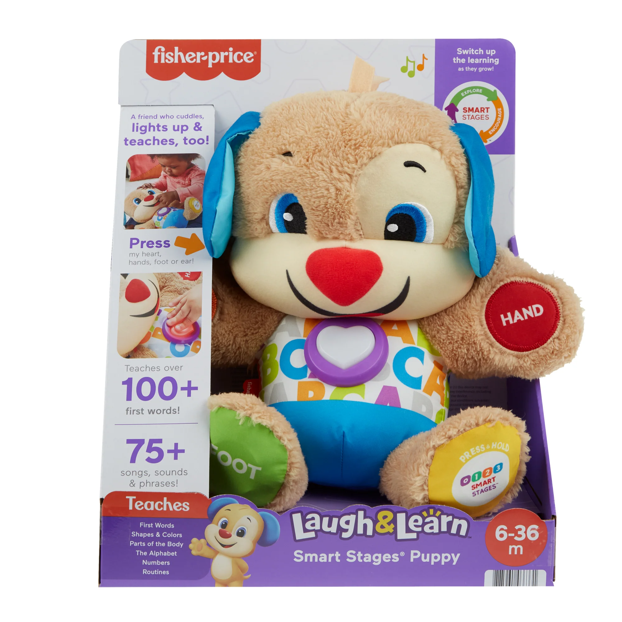 Fisher-Price Laugh & Learn Smart Stages Puppy - English Version - Image 6