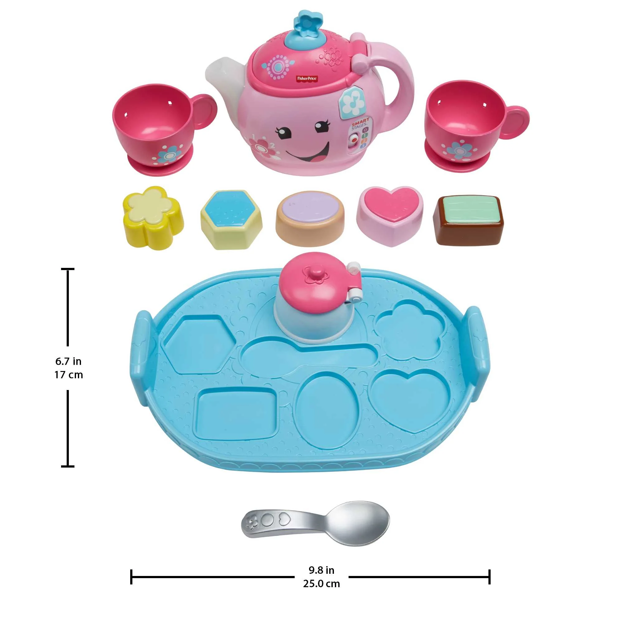 Fisher-Price Laugh & Learn Sweet Manners Tea Set - Image 5
