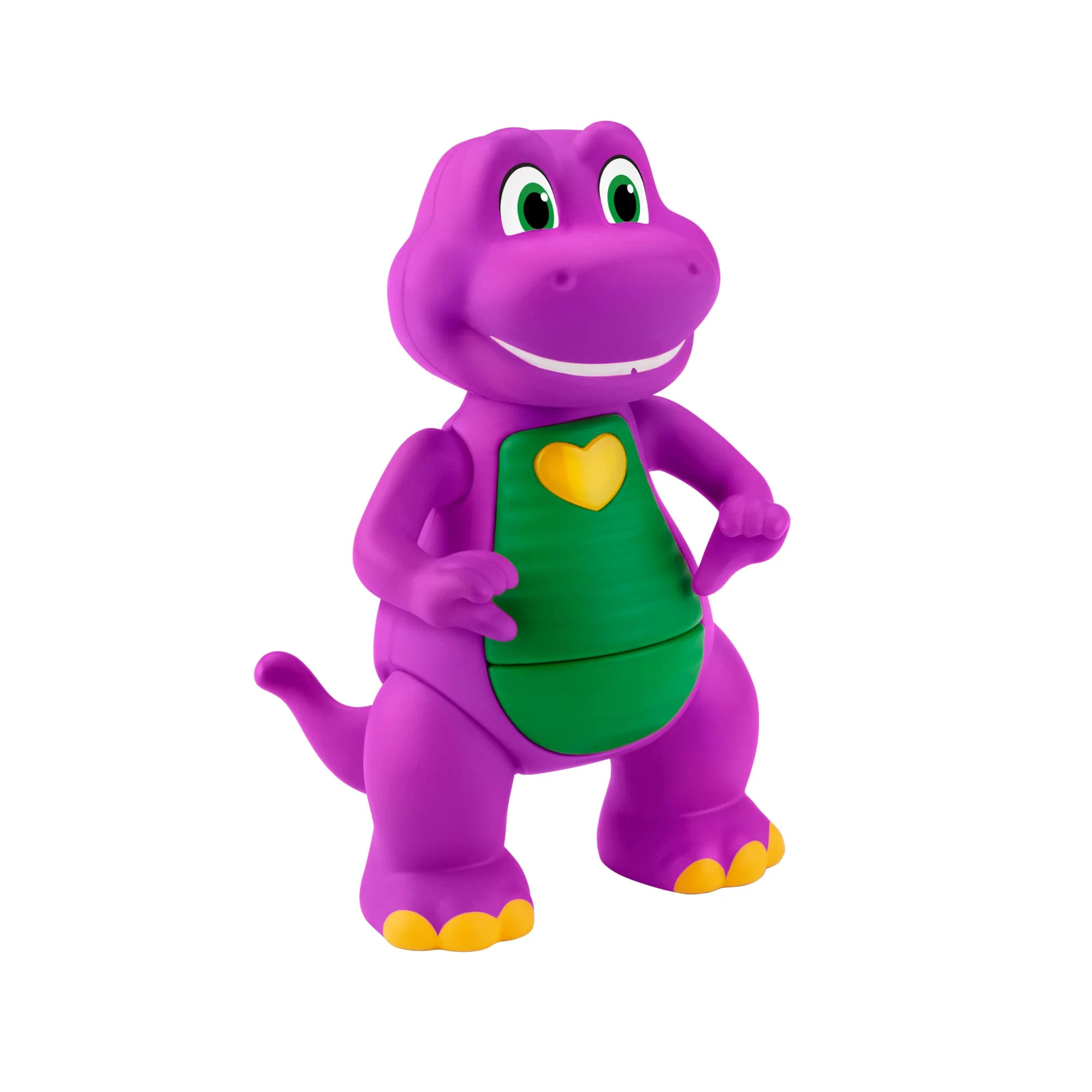 Figurine Jouet Barney Mains en Cur Le Monde de Barney de Fisher-Price Avec Musique et Lumières Pour enfants - Image 6