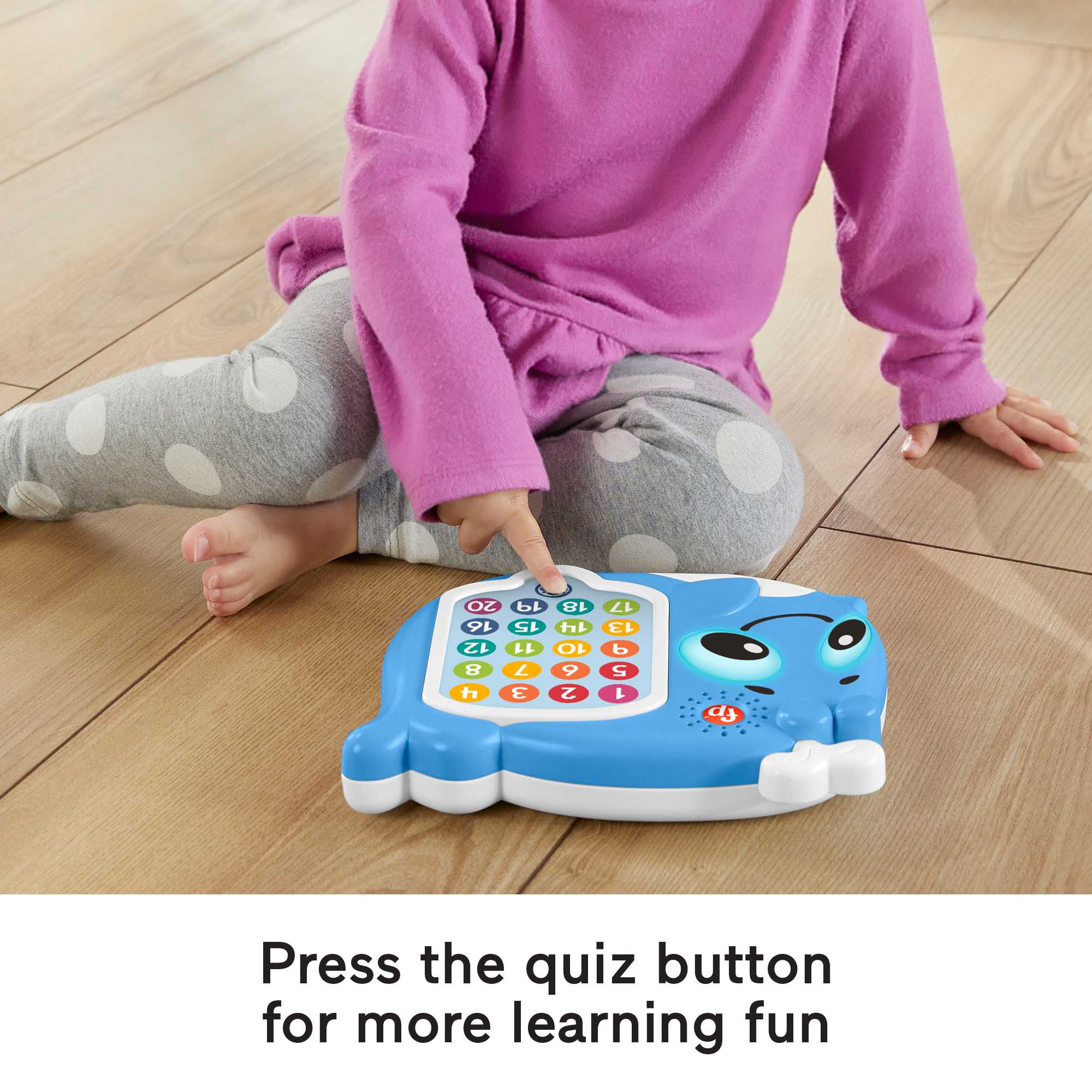 Fisher-Price Linkimals 1-20 Count & Quiz Whale Toddler Toy - French Version - Image 4