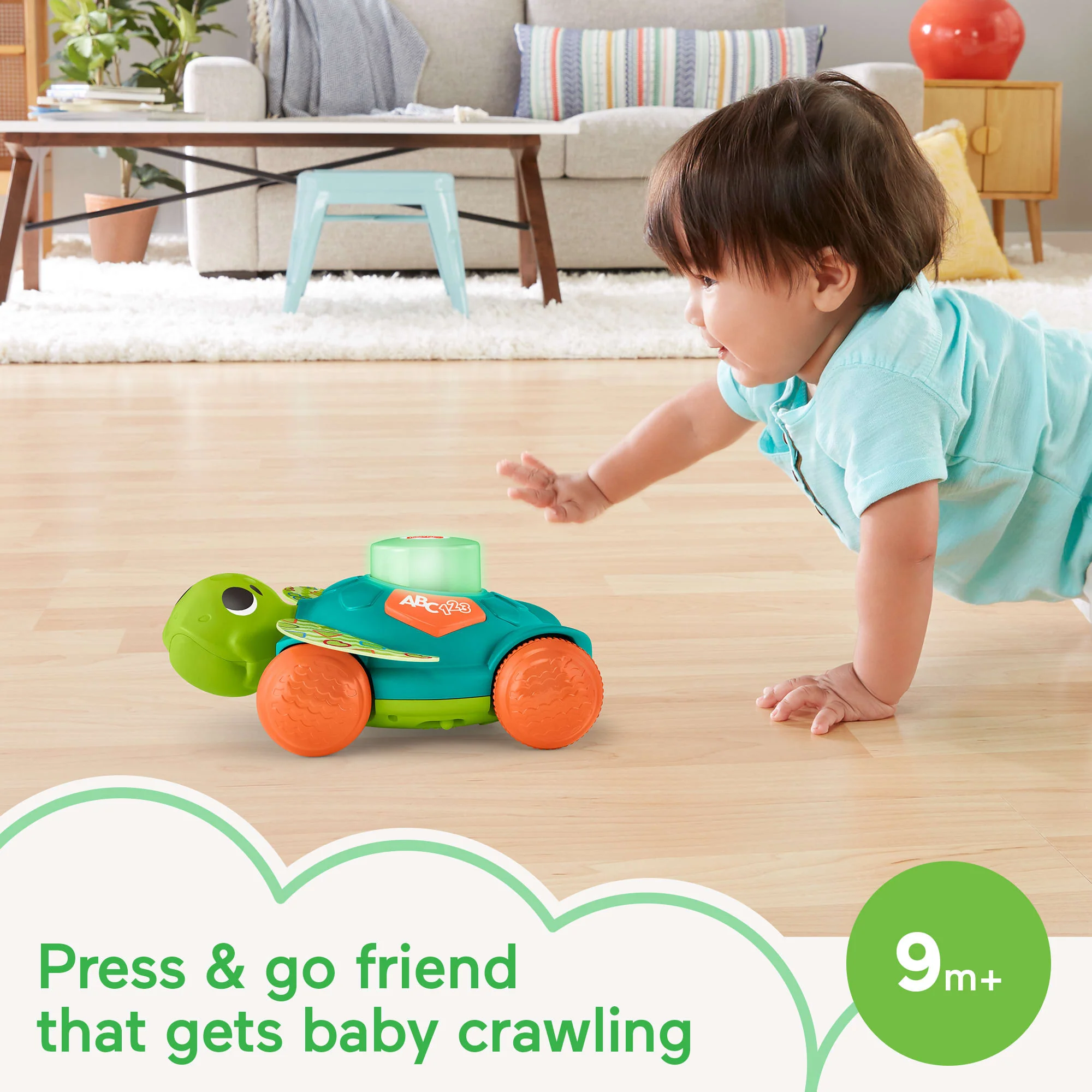 Fisher-Price Linkimals Sit-To-Crawl Sea Turtle - Image 2