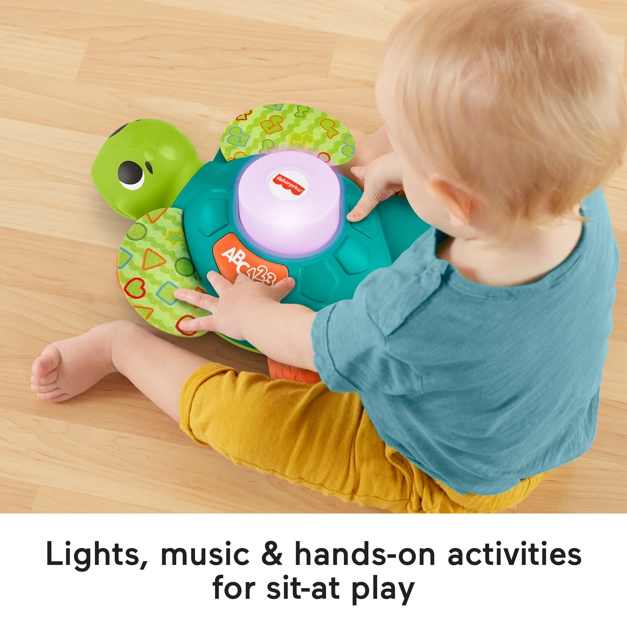 Fisher-Price Linkimals Sit-To-Crawl Sea Turtle - Image 4