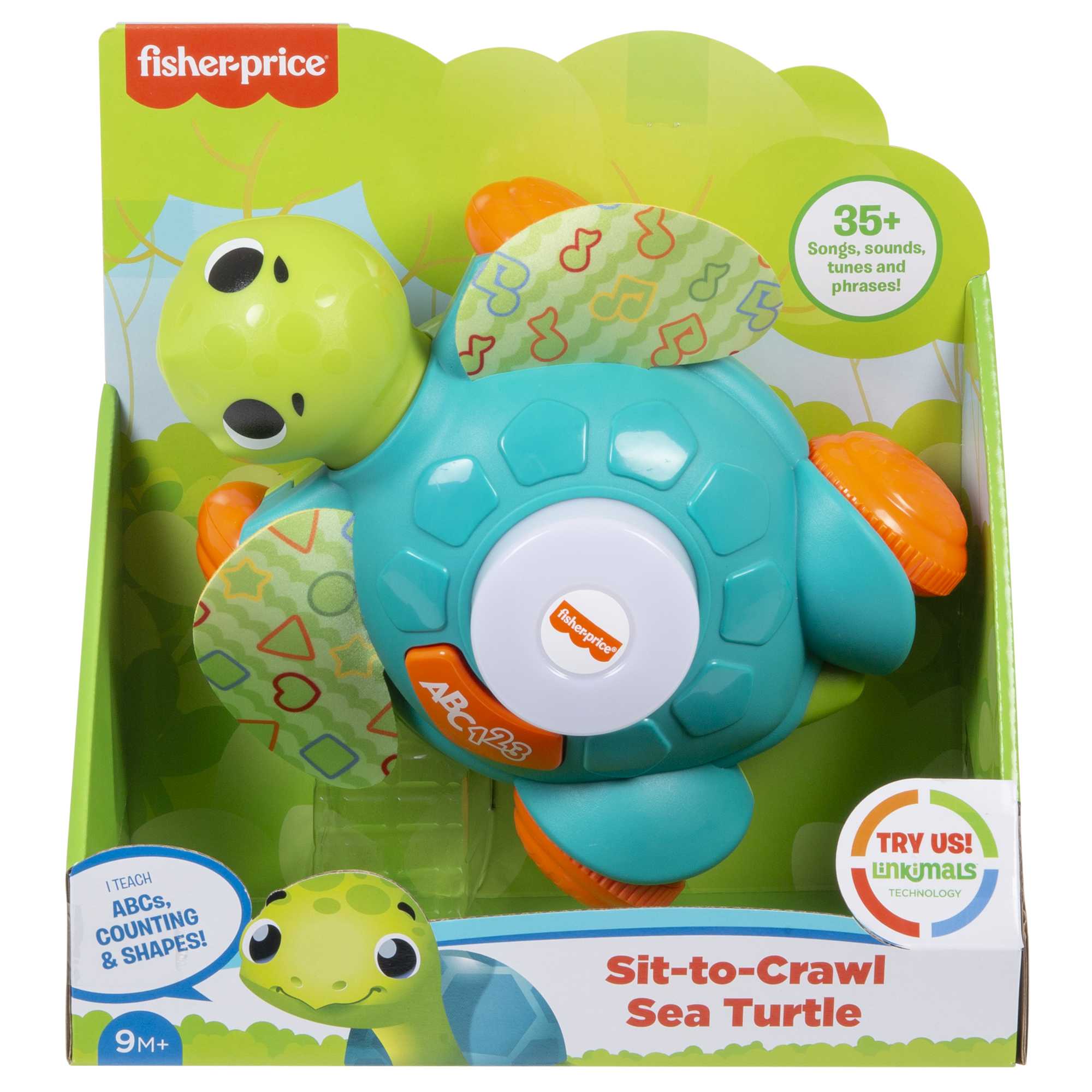 Fisher-Price Linkimals Sit-To-Crawl Sea Turtle - Image 6