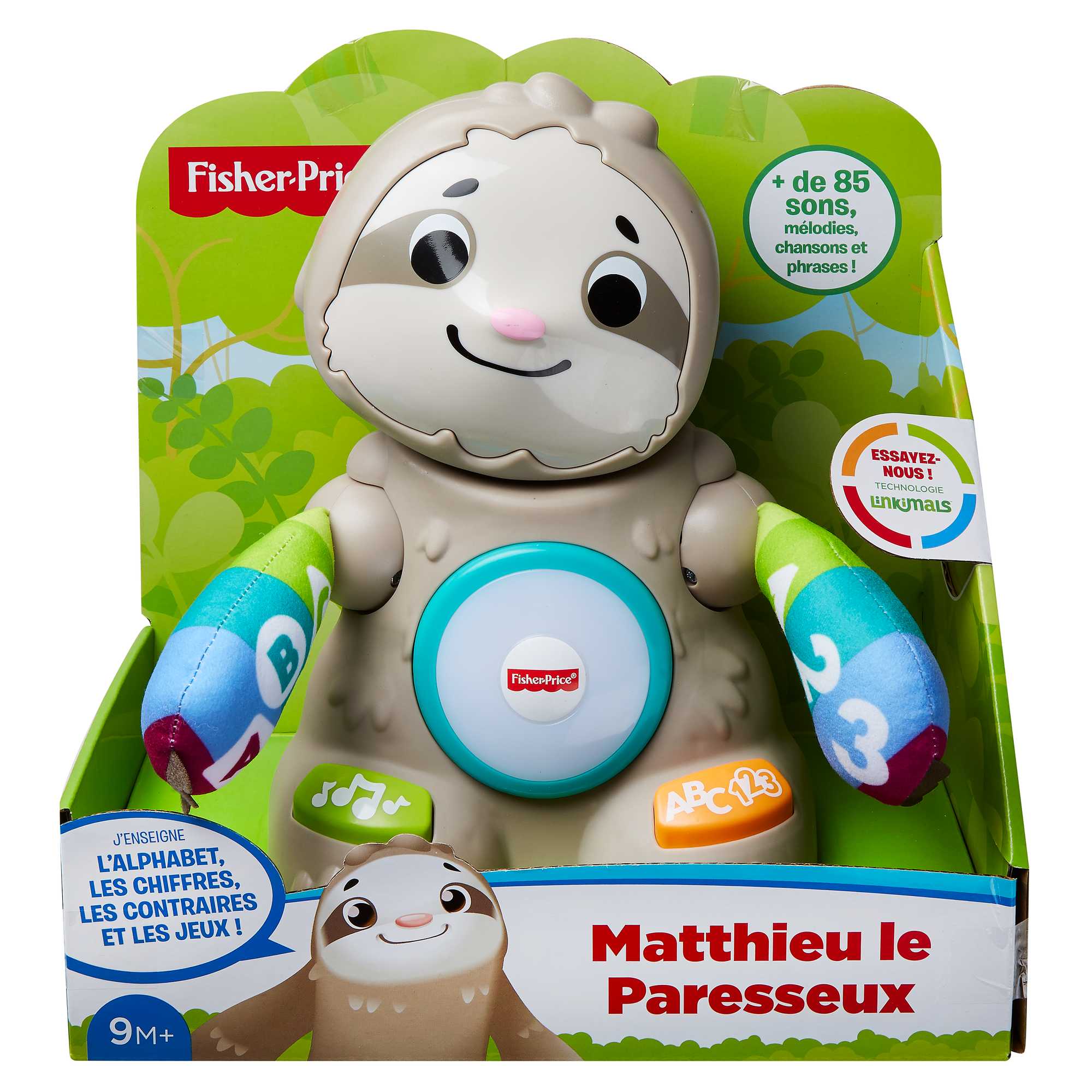 Fisher-Price Linkimals Smooth Moves Sloth - French Version - Image 6