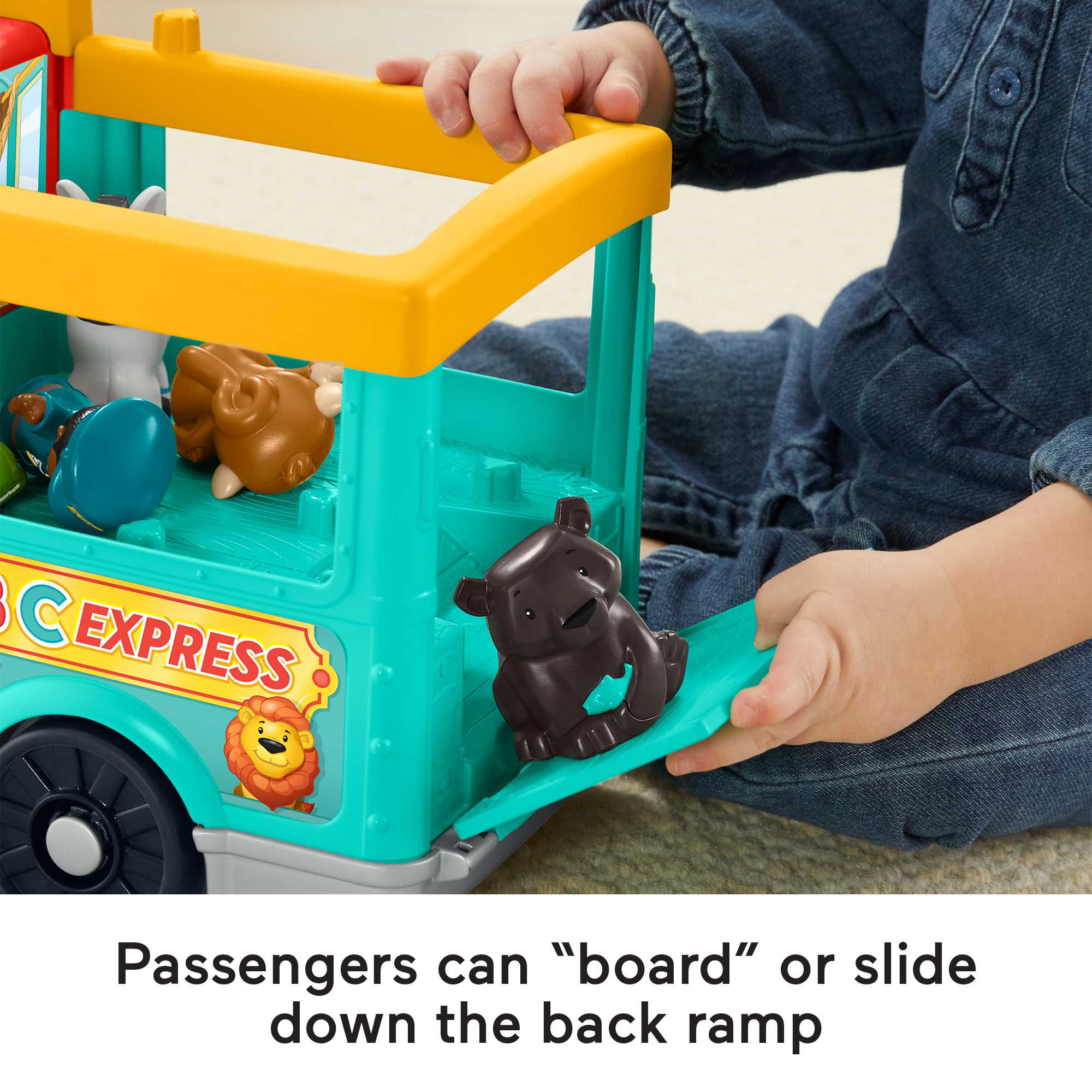 Fisher-Price Little People Big ABC Animal Train - English & French Version - Image 5