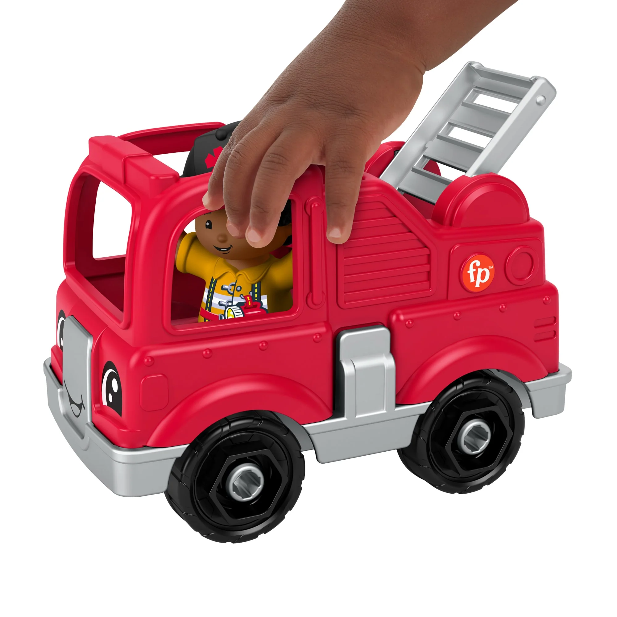 Fisher-Price  Little People  Camion de Pompiers et Figurine - Image 2