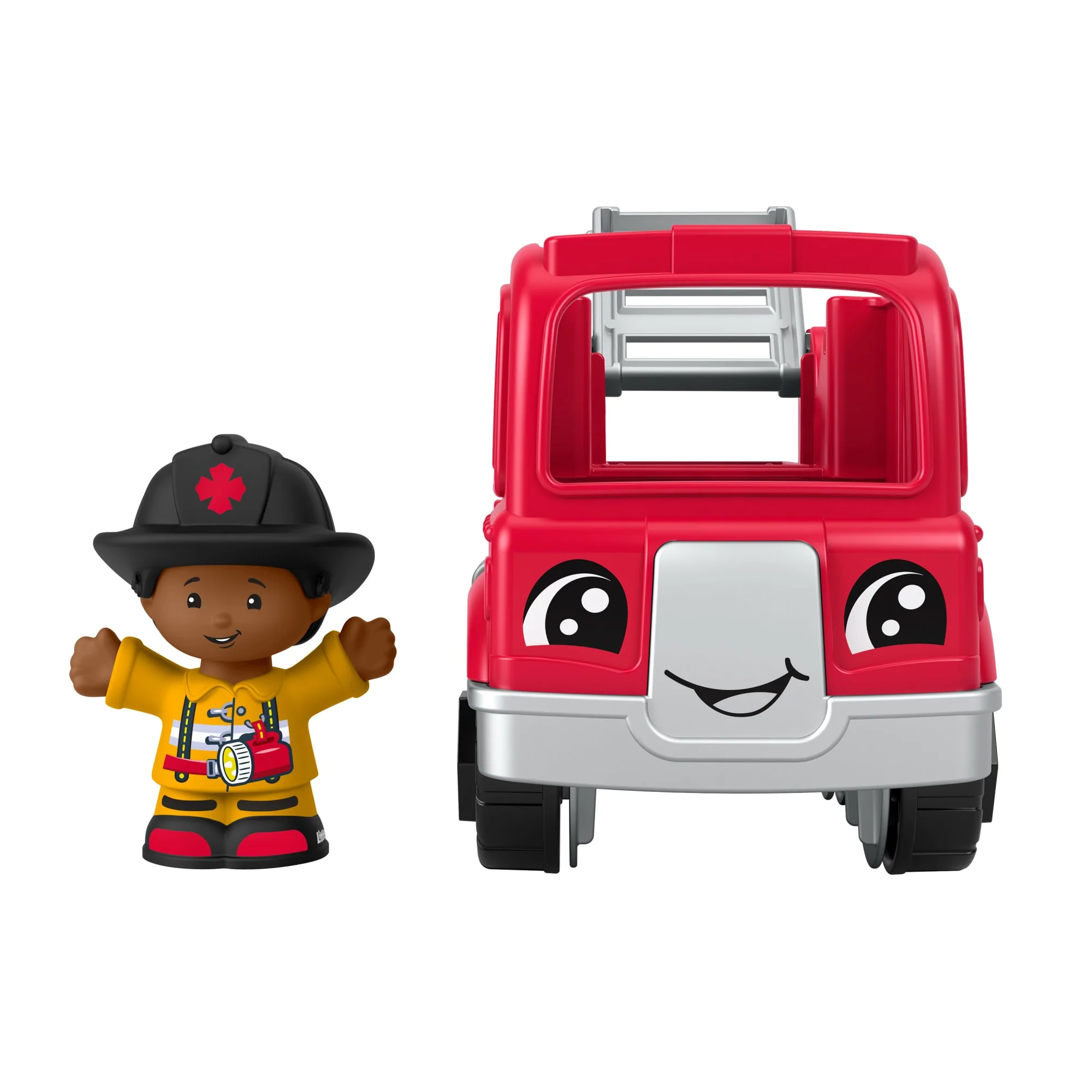 Fisher-Price  Little People  Camion de Pompiers et Figurine - Image 5