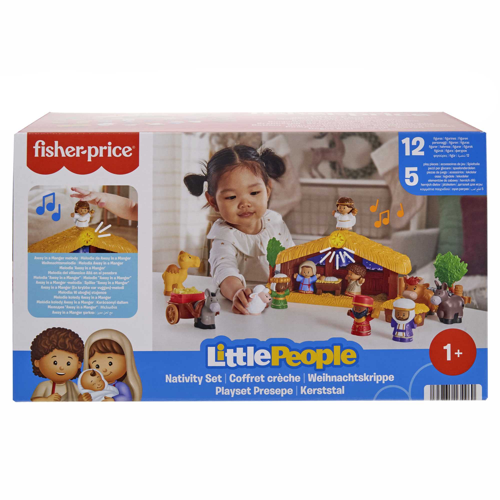 Fisher-Price Little People-Coffret Crèche Pour Tout-Petits, 18 Pièces - Image 6