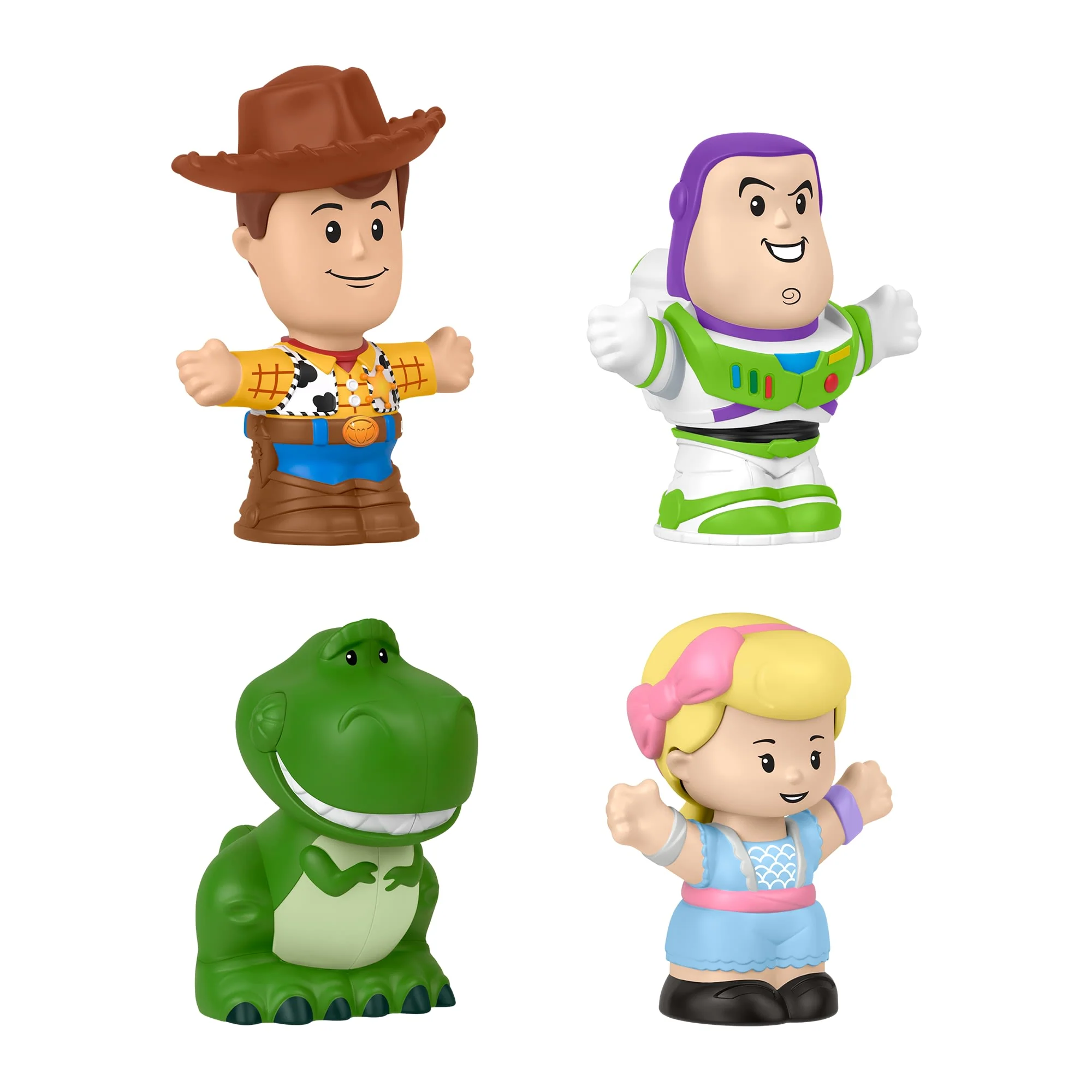 Coffret de Figurines Histoire de Jouets Disney Pixar de Fisher-Price Pour Tout-Petits et enfants, 4 Jouets