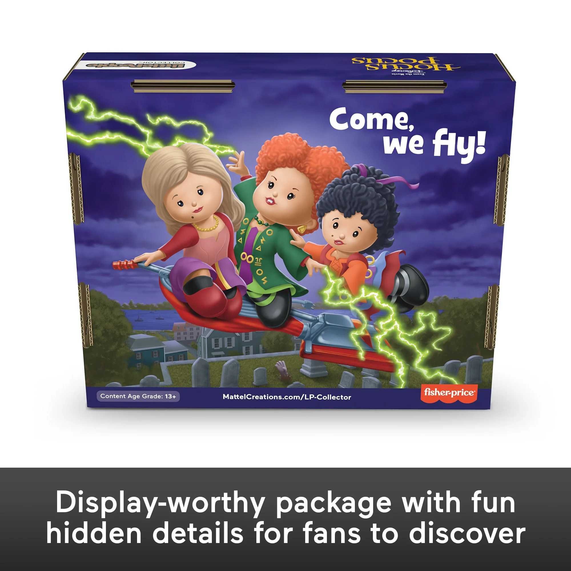 Little People Collector Disney Hocus Pocus Special Edition Figure Set, 3 Figurines - Image 6