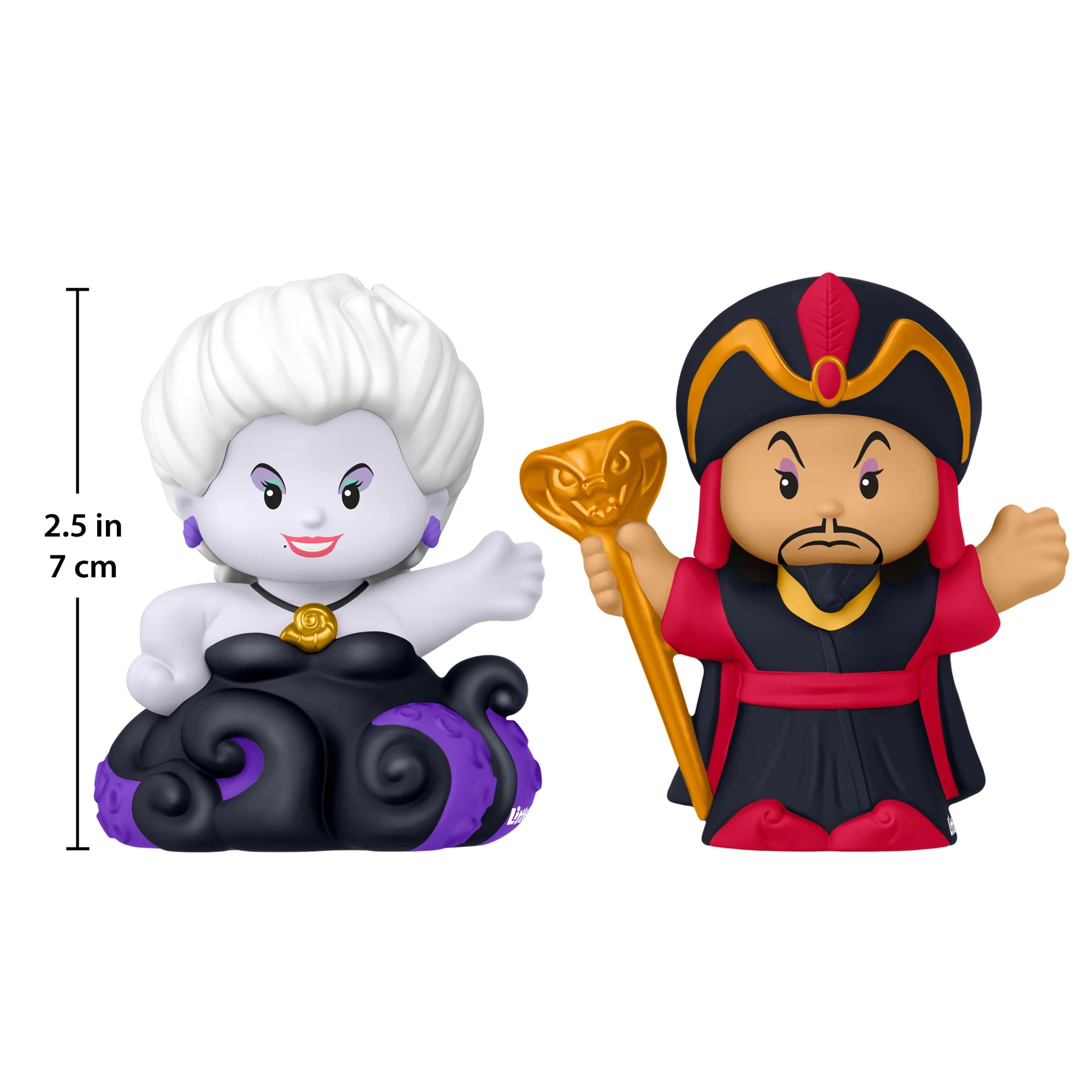 Little People Collector Disney Villains Jafar & Ursula Special Edition Set For Fans, 2 Figures - Image 5