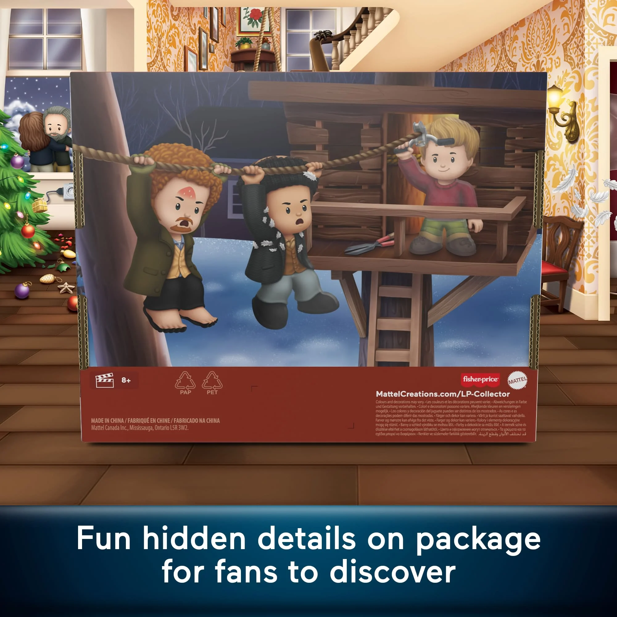 Little People Collector Home Alone Special Edition Set For Movie Fans, 3 Figures - Image 4
