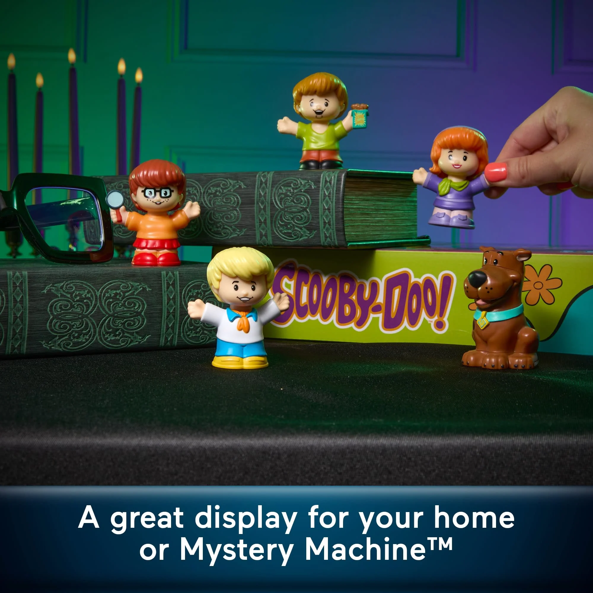 Little People Collector Scooby-Doo TV Series Special Edition Set For Fans, 5 Figures - Image 3