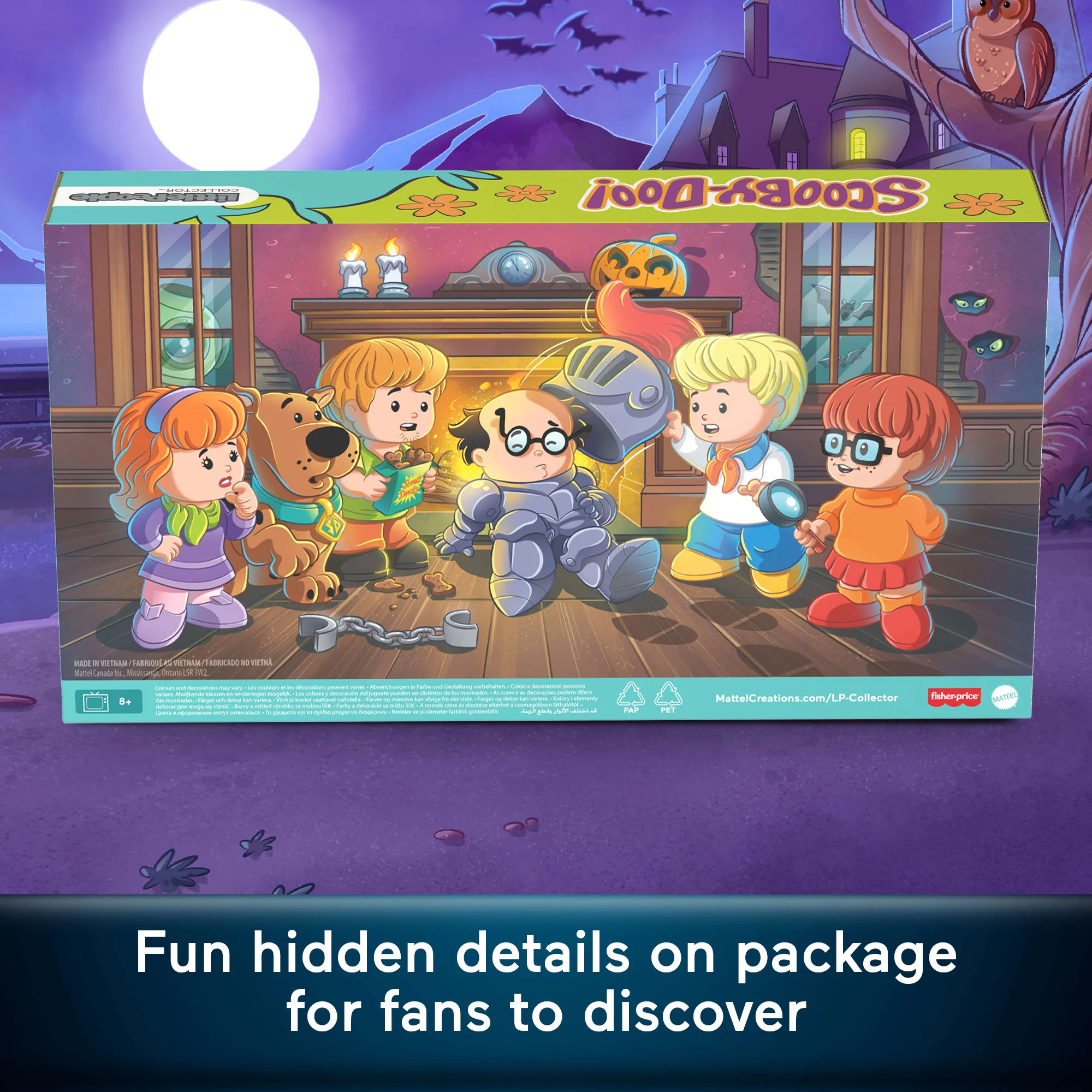 Little People Collector Scooby-Doo TV Series Special Edition Set For Fans, 5 Figures - Image 4