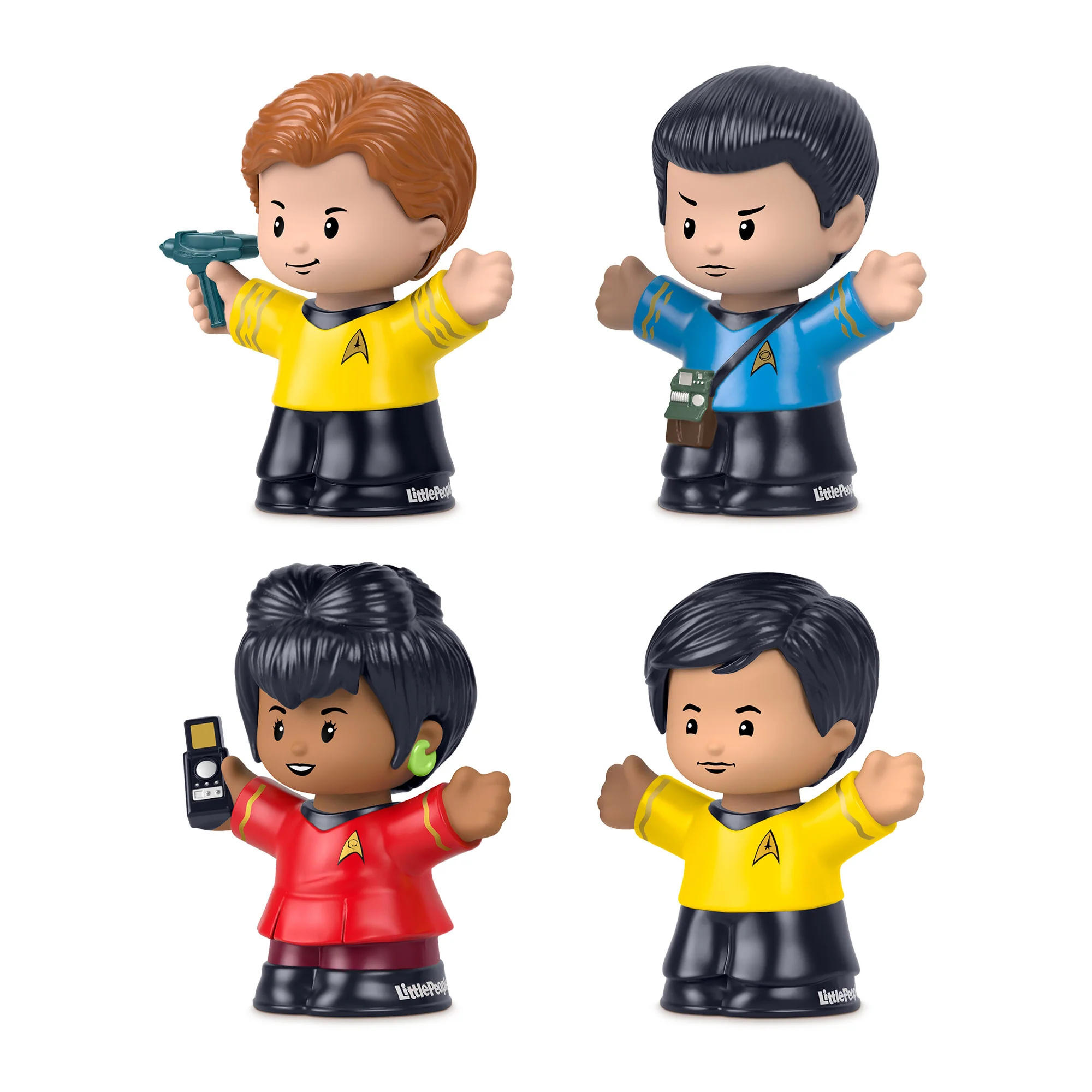 Little People Collector Star Trek Special Edition Set For Fans, 4 Figures in Gift Package - Image 4