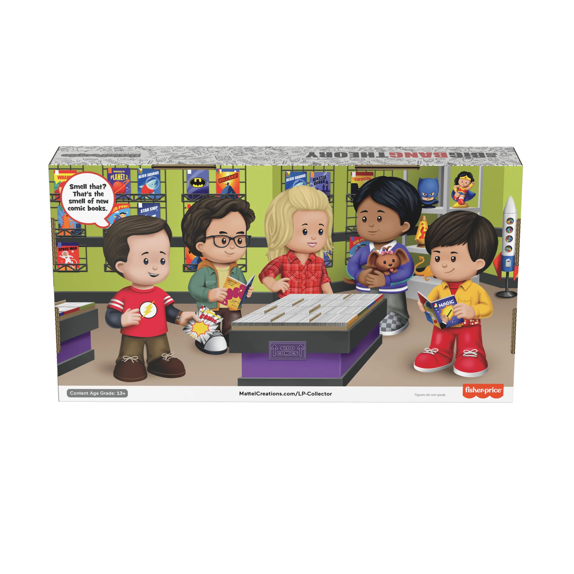 Little People Collector  Coffret  The Big Bang Theory, 5 Figurines - Image 3