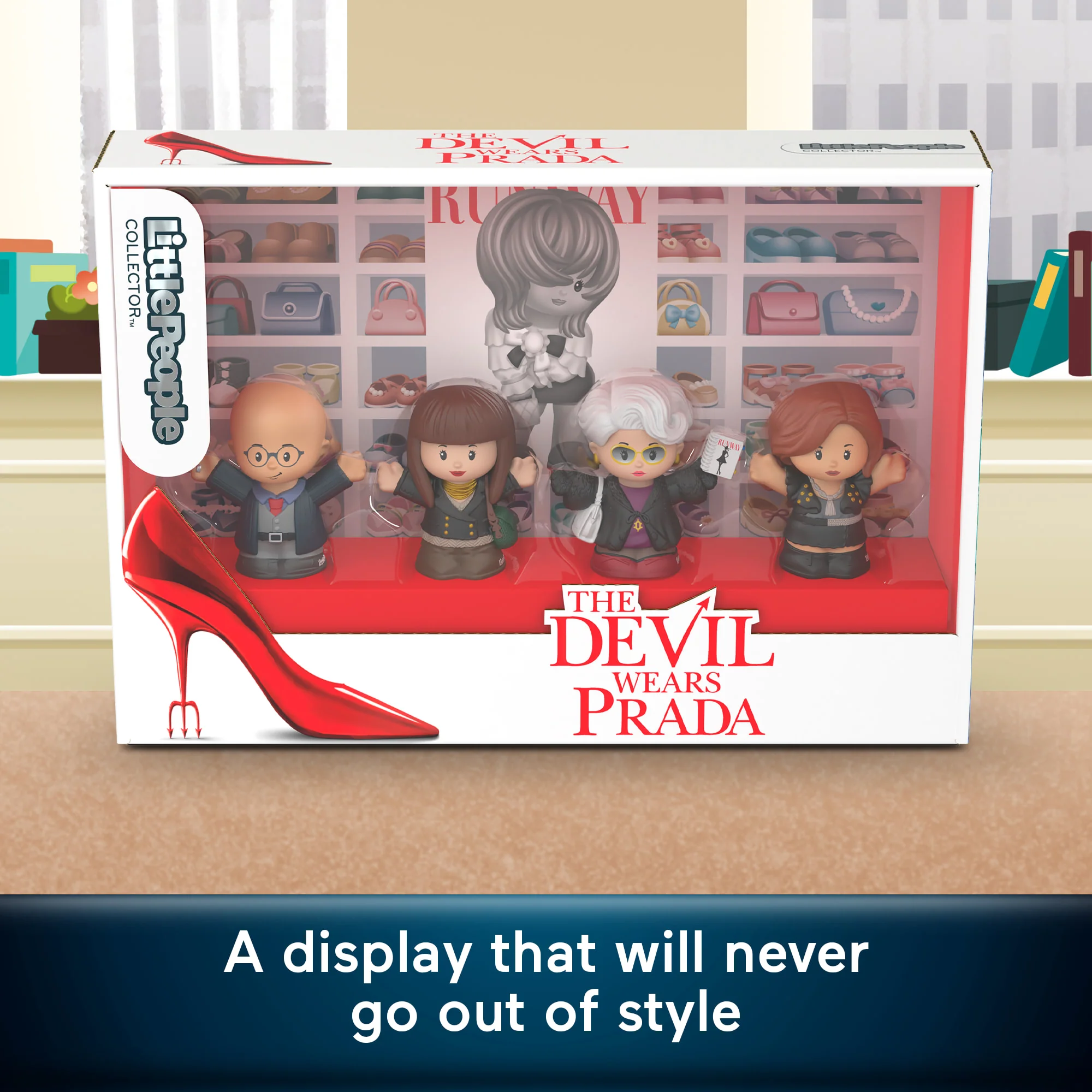 Little People Collector The Devil Wears Prada Special Edition Set For Movie Fans, 4 Figures - Image 3