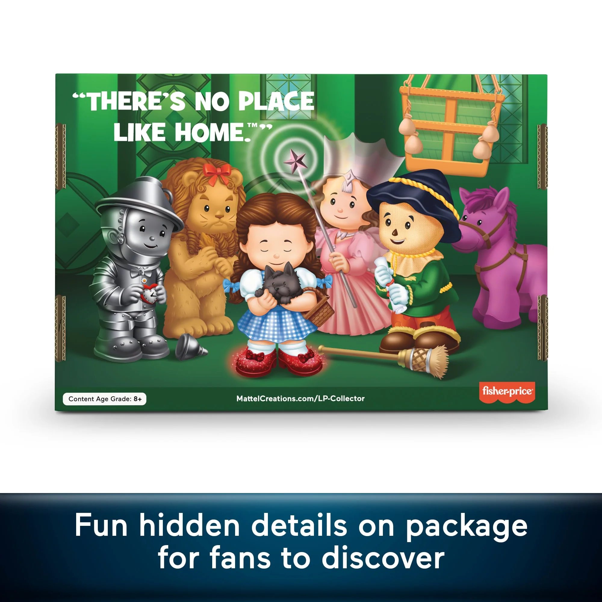 Little People Collector The Wizard Of Oz Special Edition Set For Adults & Fans, 4 Figures - Image 4