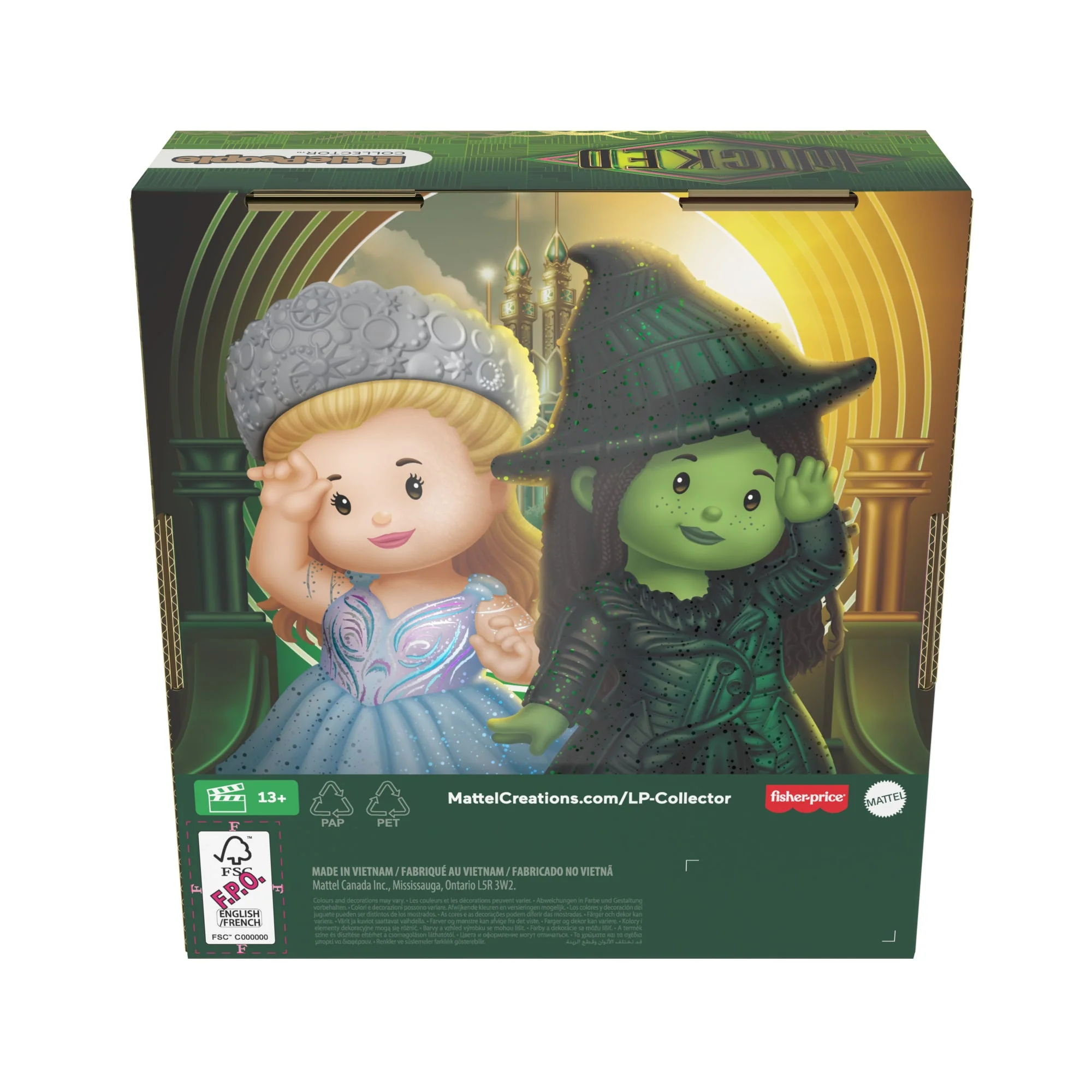 Little People Collector Wicked: For Good Movie Special Edition Set For Fans, 2 Figures - Image 4