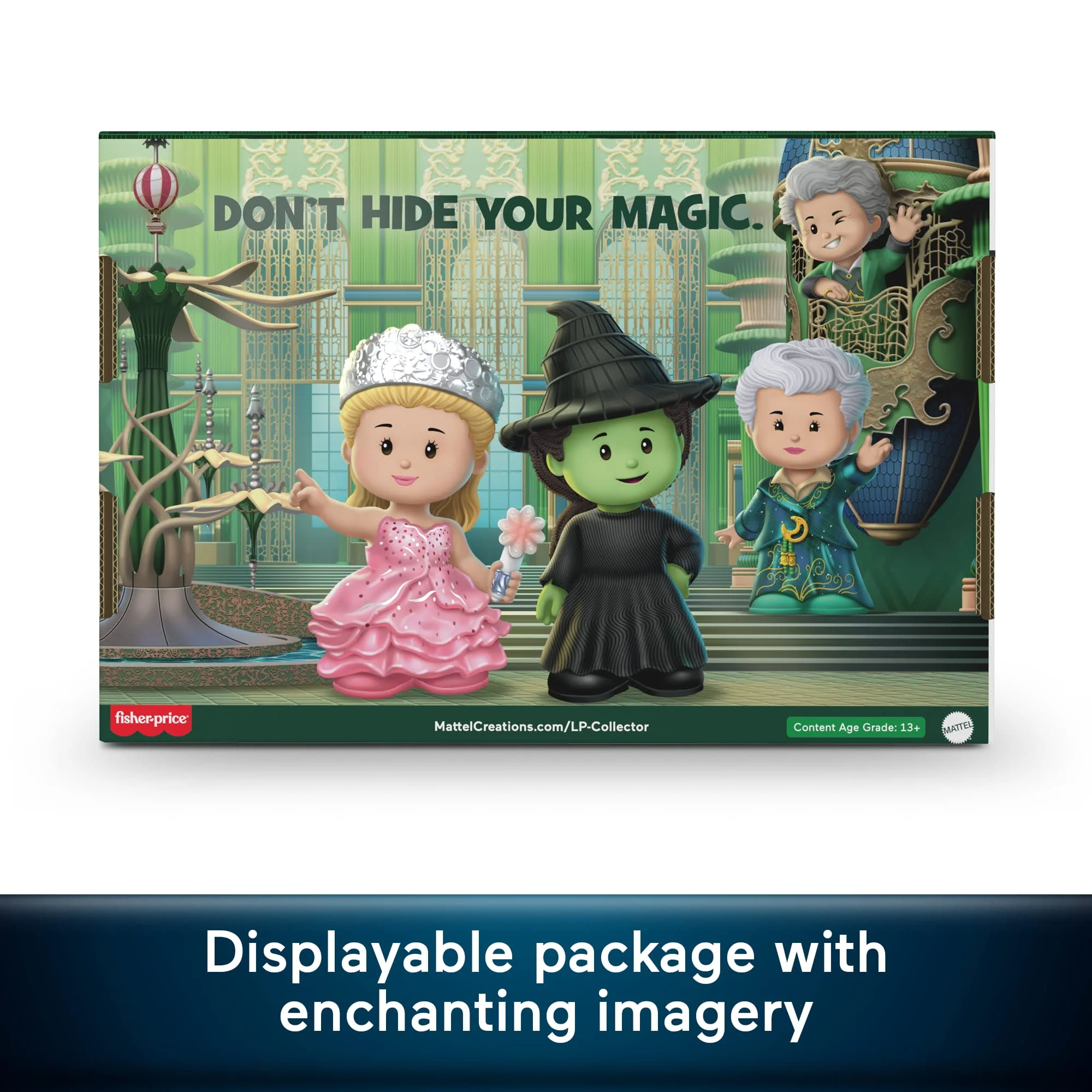Little People Collector Wicked The Musical Movie Special Edition Set For Fans, 4 Figures - Image 4