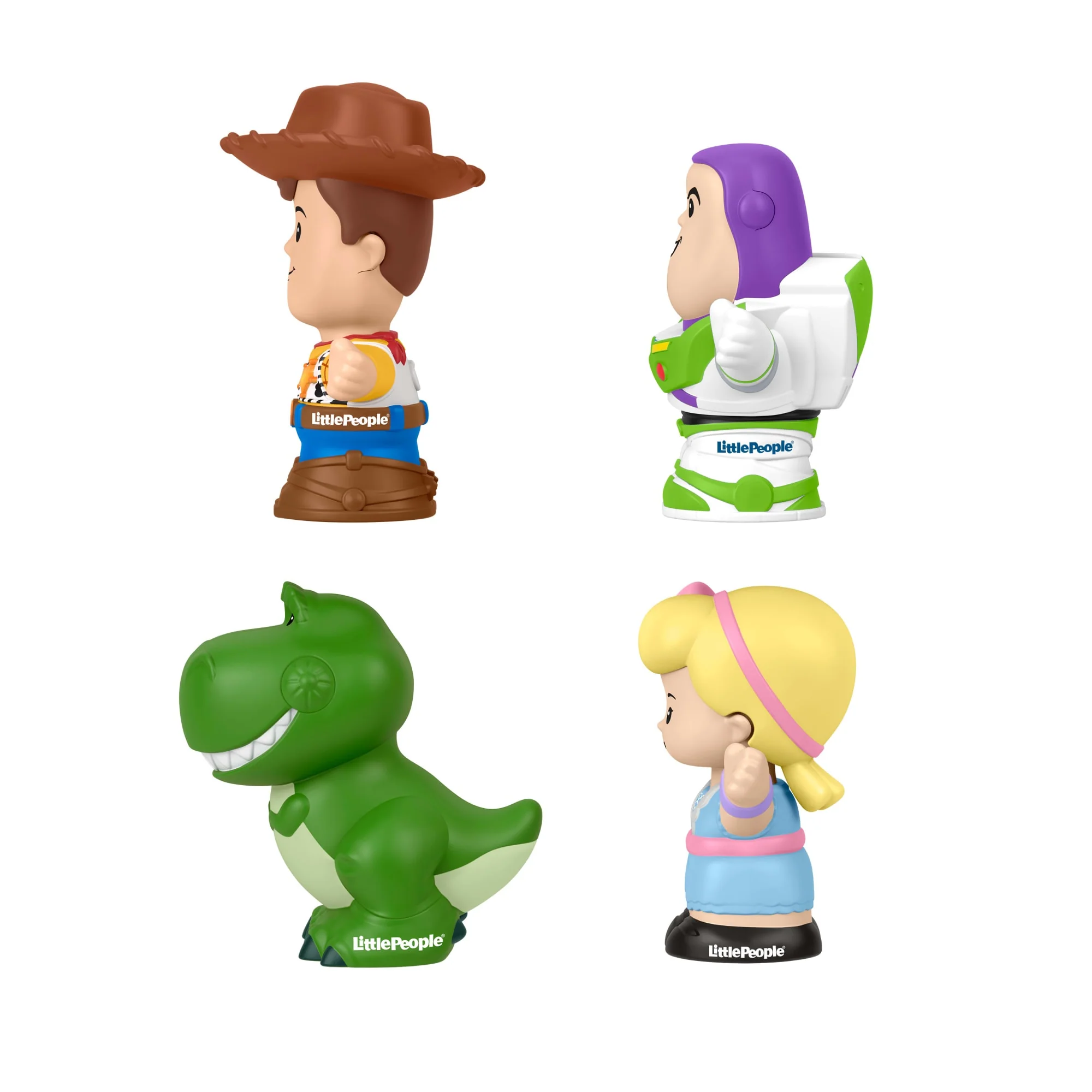Fisher-Price Little People Disney Pixar Toy Story Figure Pack For Toddlers & Kids, 4 Toys - Image 4