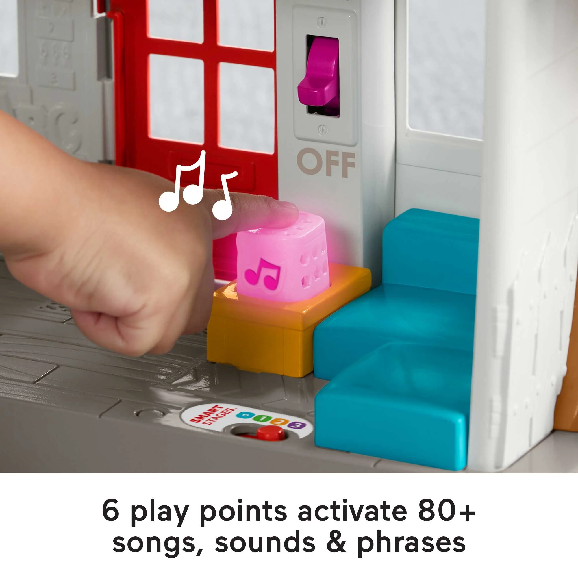 Little People Toddler Learning Toy, Playset With Figures And Music, Friends Together Play House - Image 4
