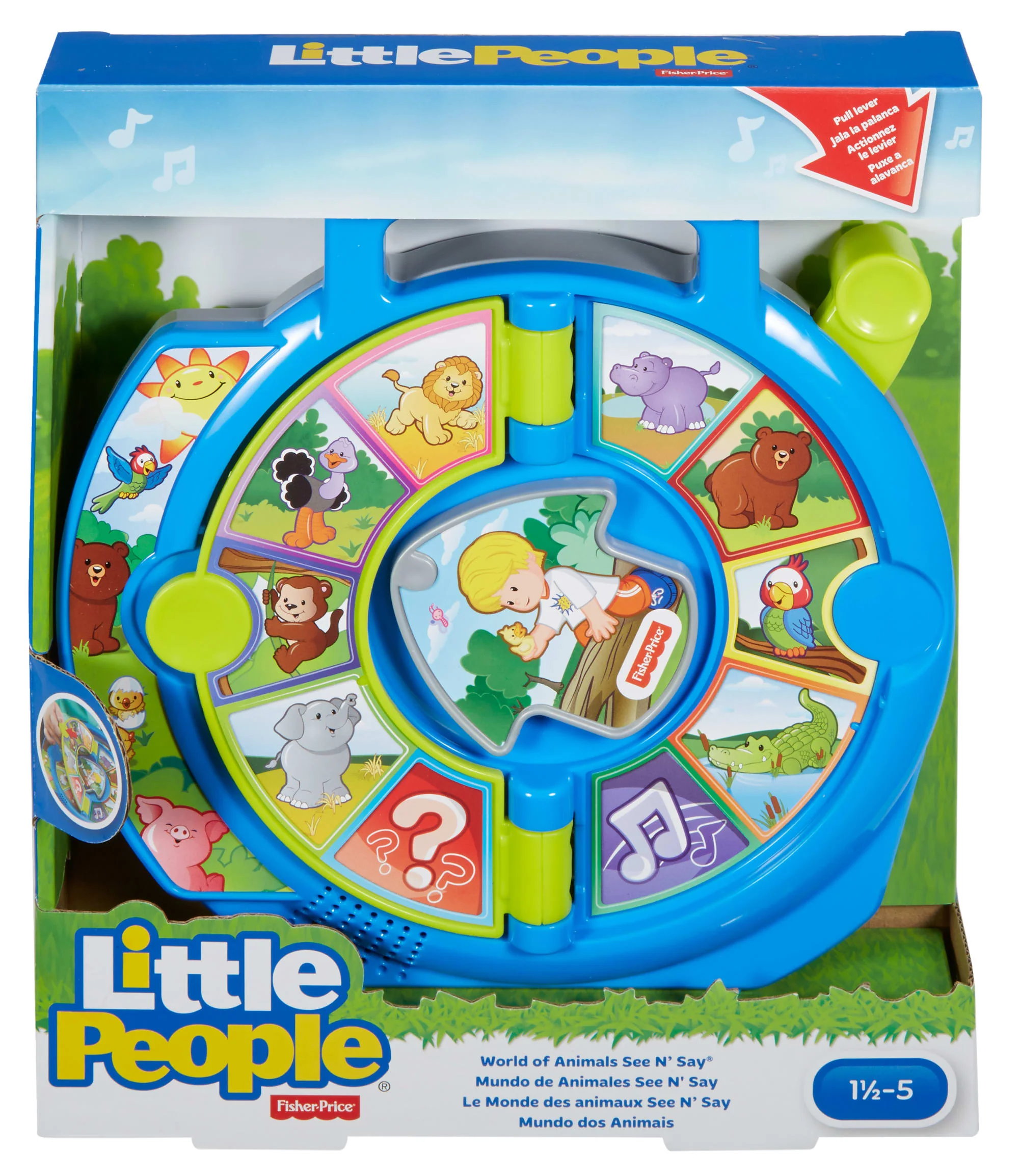Fisher-Price Little People Le Monde des Animaux See N’ Say Édition Anglaise - Image 6