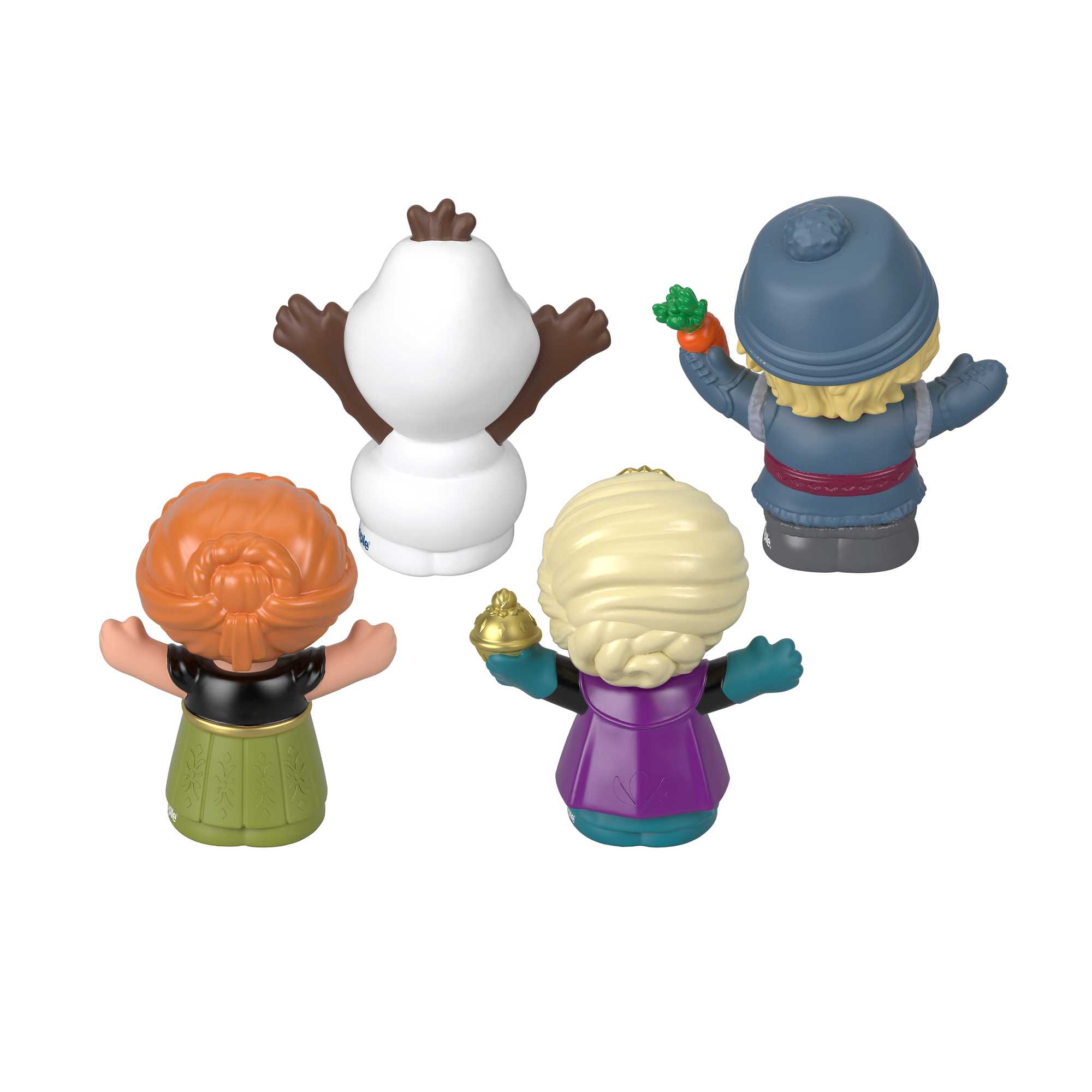 Fisher-Price Little People Lot de 4 Figurines Disney La Reine des Neiges - Image 5