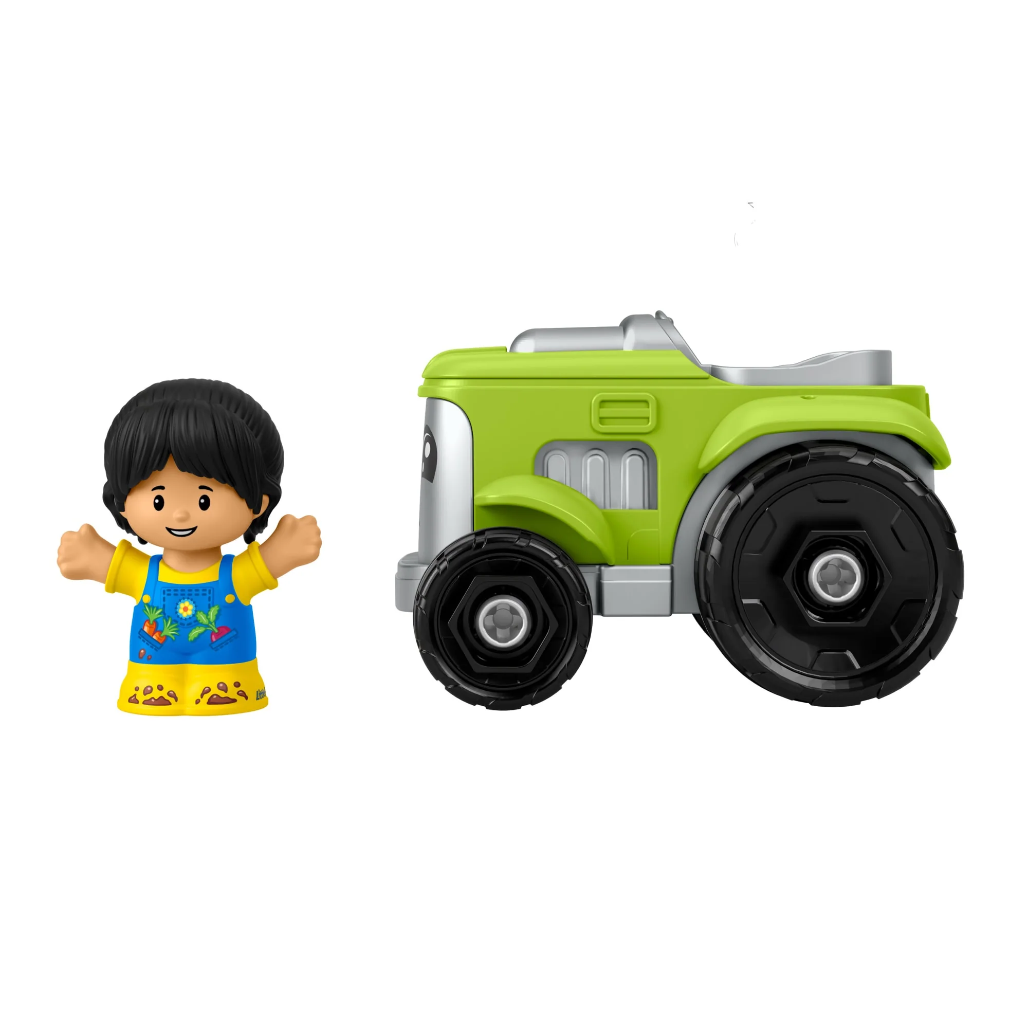 Fisher-Price Little People Tractor Farm Toy & Figure Set For Toddlers, 2 Pieces - Image 5