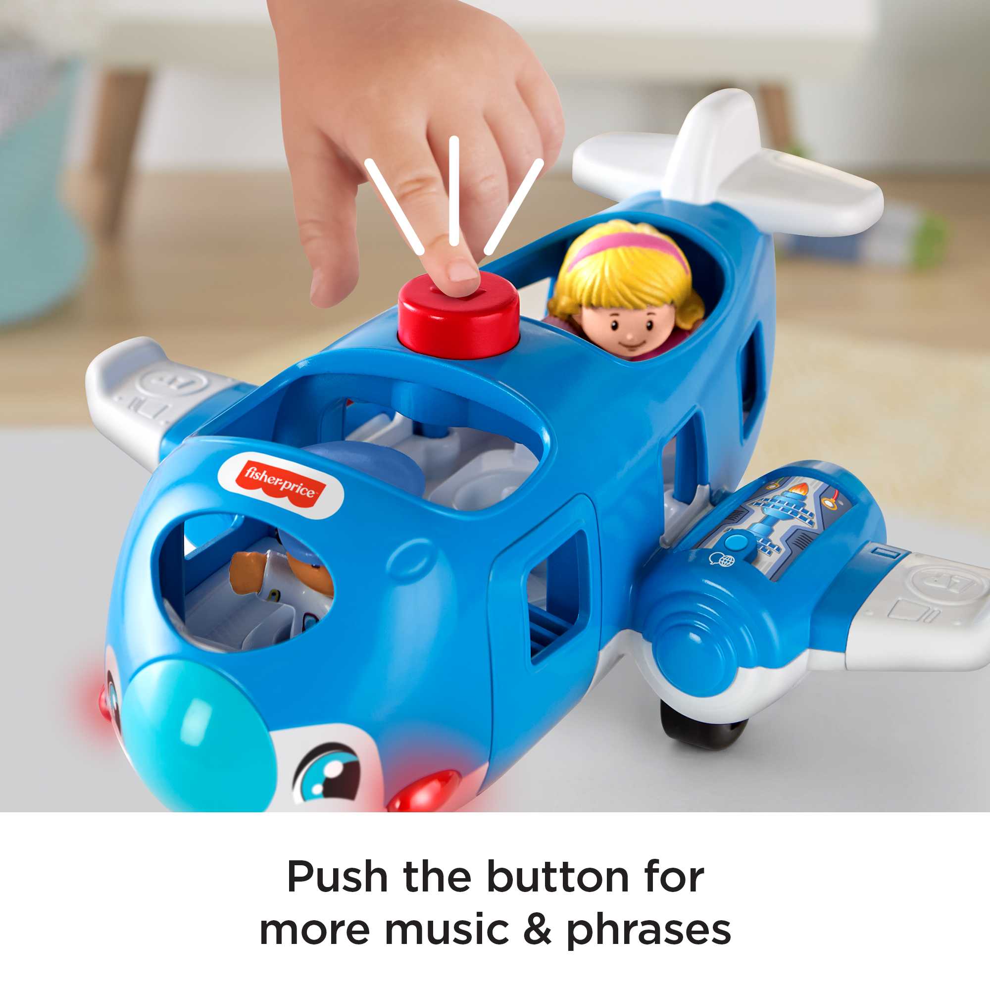 Fisher-Price Little People Travel Together AIrplane - English & French Version - Image 4