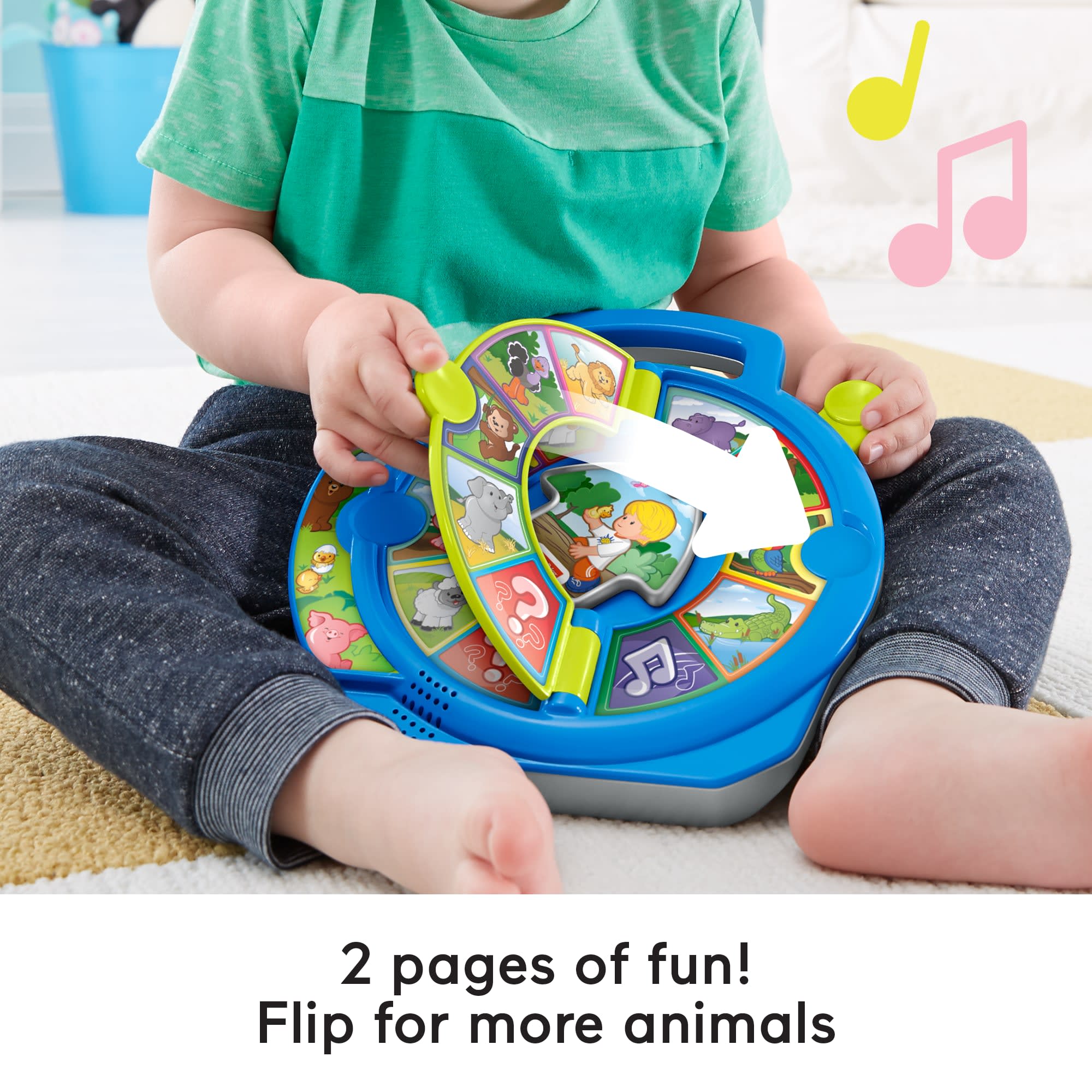 Fisher-Price Little People World Of Animals See ‘n Say Toddler Musical Learning Toy - Image 4