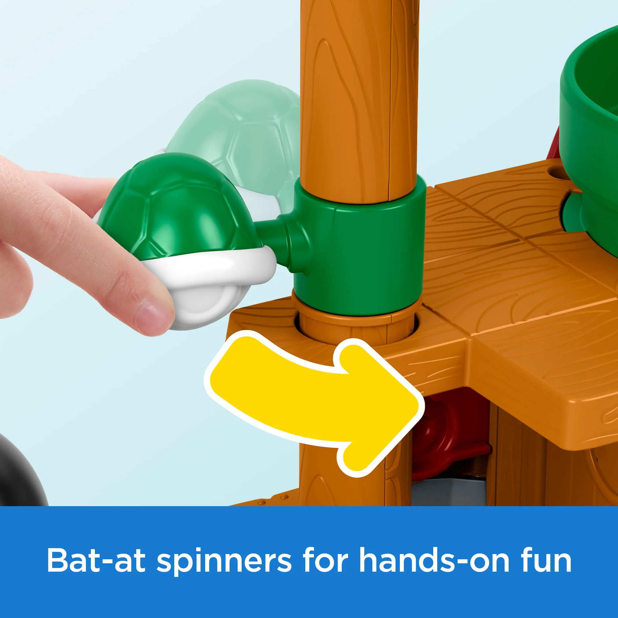 Fisher-Price Little People My Mario Bowser's Airship & Figure Set Toddler Toy - Image 5