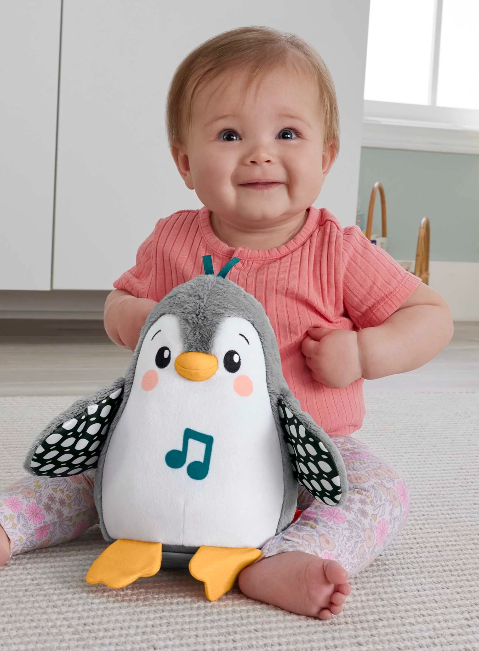 Fisher-Price-Peluche Musicale Manchot Culbuto Dès La Naissance - Image 5