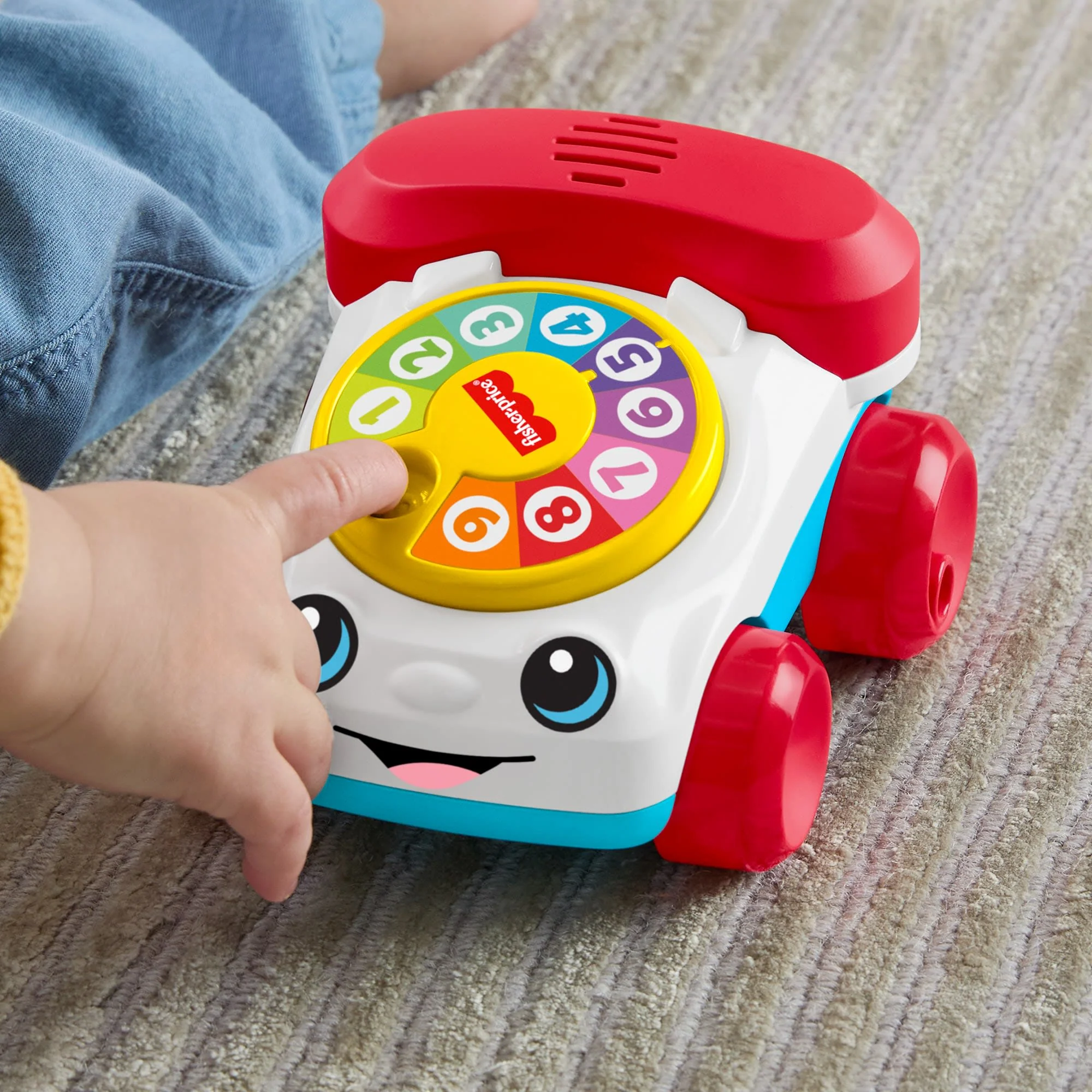 Fisher-Price-Mon Premier Téléphone Animé à Pousser-Avec Effets Sonores - Image 3