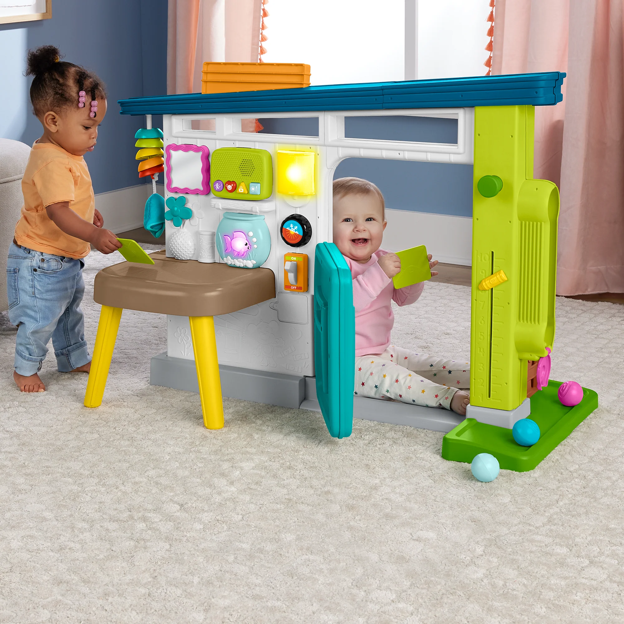 Fisher-Price Ríe y Aprende Juguete para Bebés Casa Deluxe de Aprendizaje - Image 2