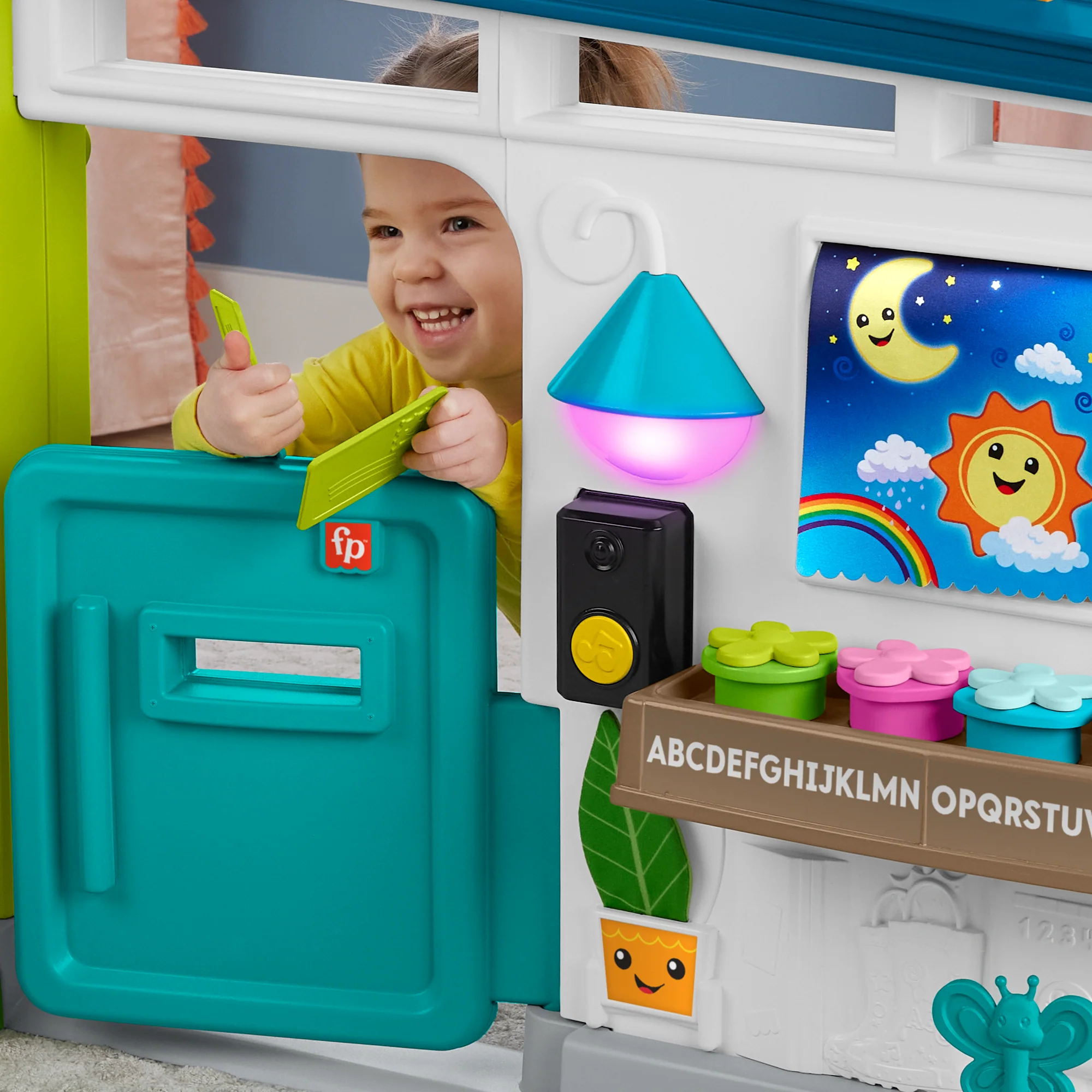 Fisher-Price Ríe y Aprende Juguete para Bebés Casa Deluxe de Aprendizaje - Image 3