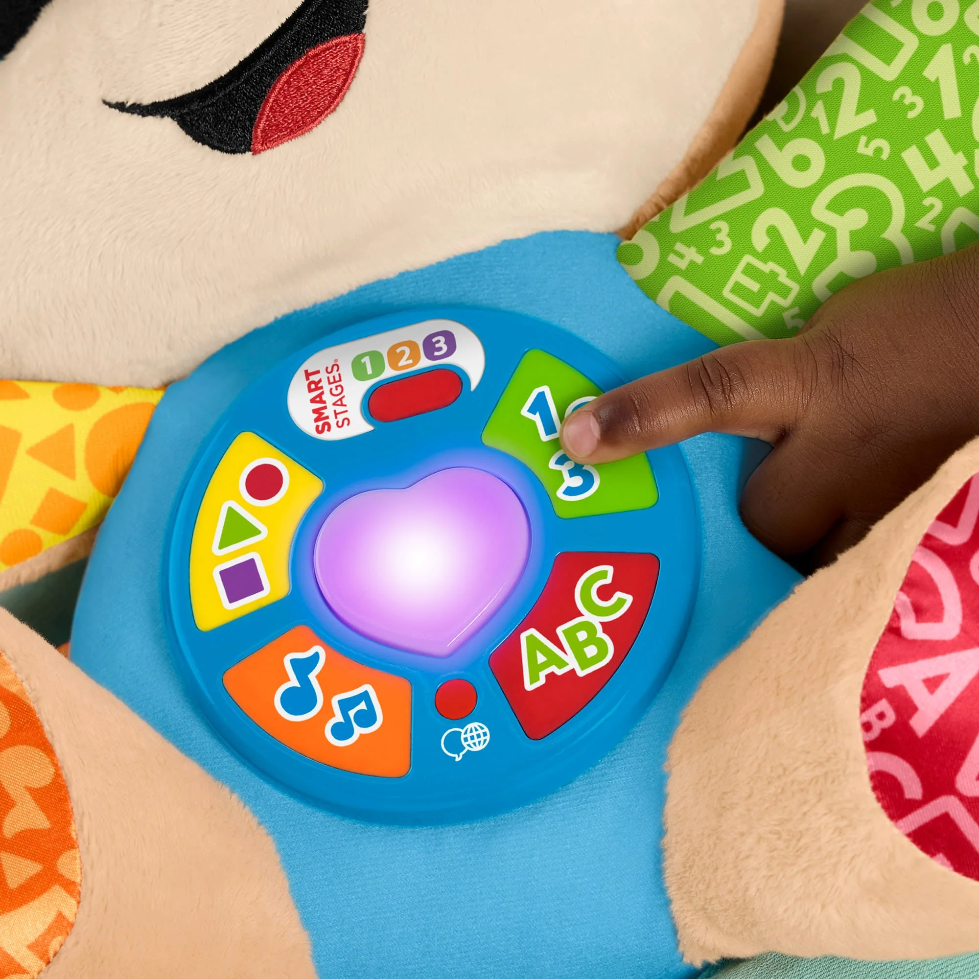 Fisher-Price Ríe y Aprende Juguete para Bebés Perrito Aprende Conmigo - Image 3