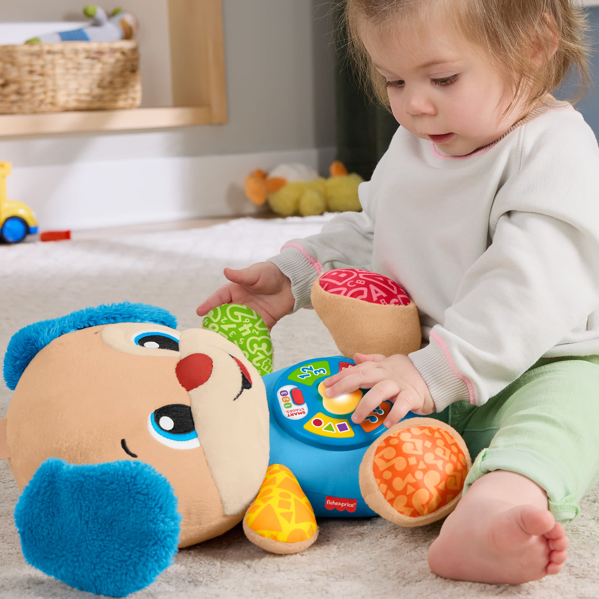 Fisher-Price Ríe y Aprende Juguete para Bebés Perrito Aprende Conmigo - Image 4