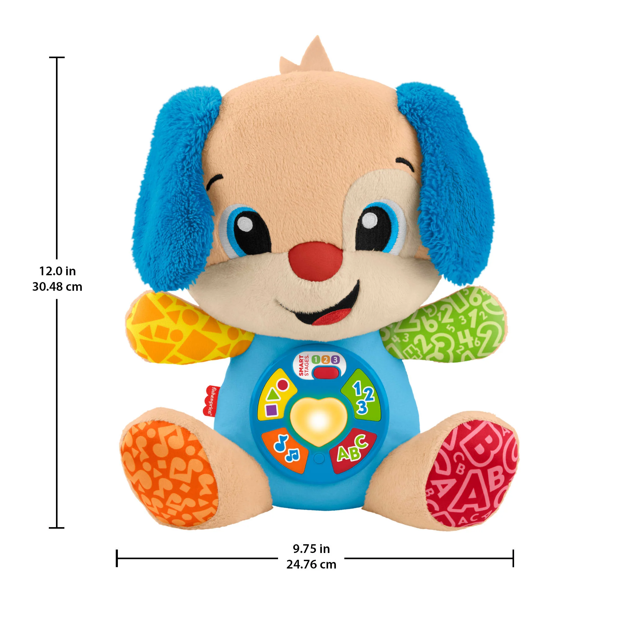 Fisher-Price Ríe y Aprende Juguete para Bebés Perrito Aprende Conmigo - Image 5