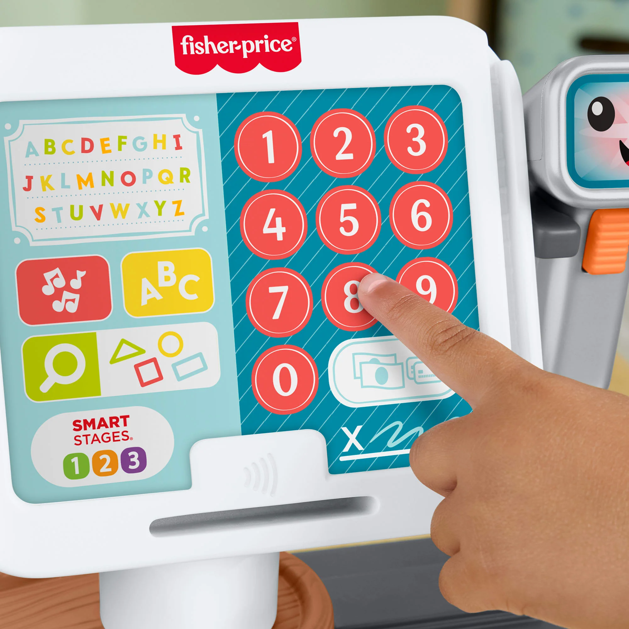 Fisher-Price Rires et Éveil Caisse enregistreuse Comptage et Magasinage - Image 3