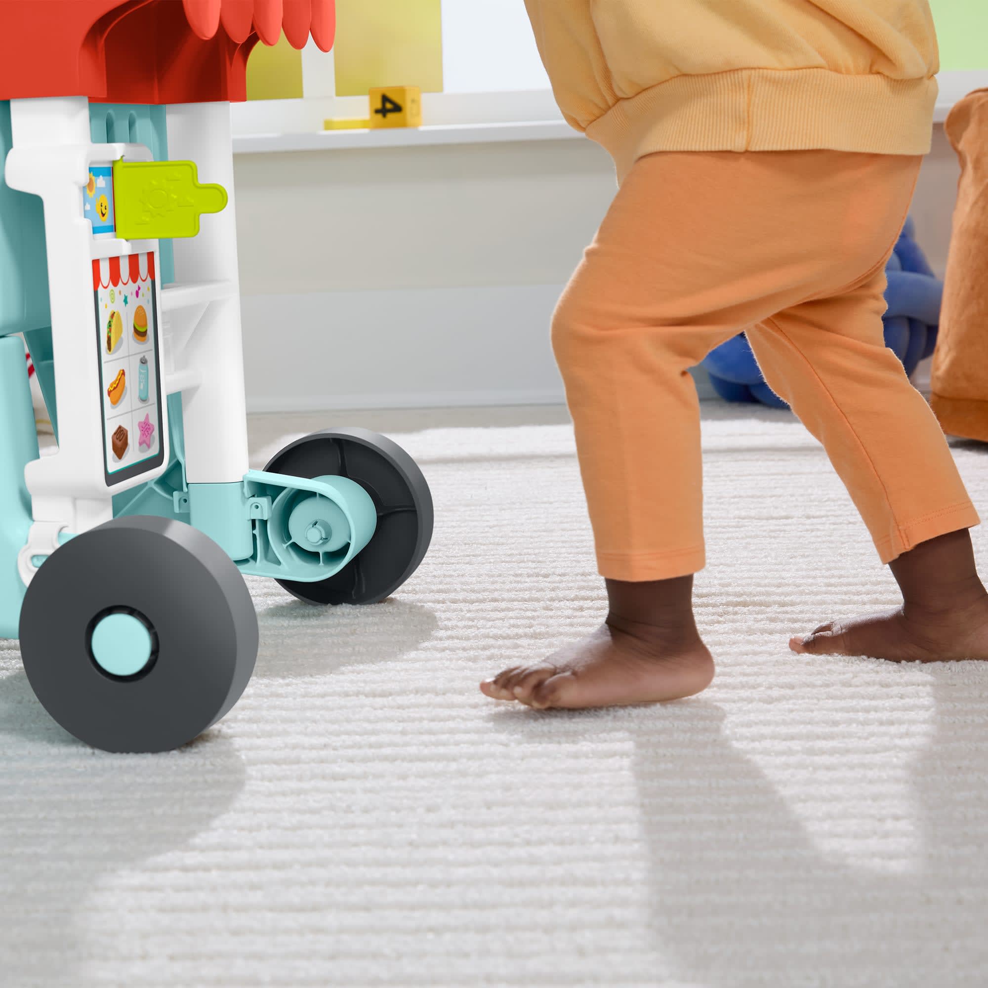 Fisher-Price® Rires et Éveil Chariot Trotteur 4 en 1 - Image 4