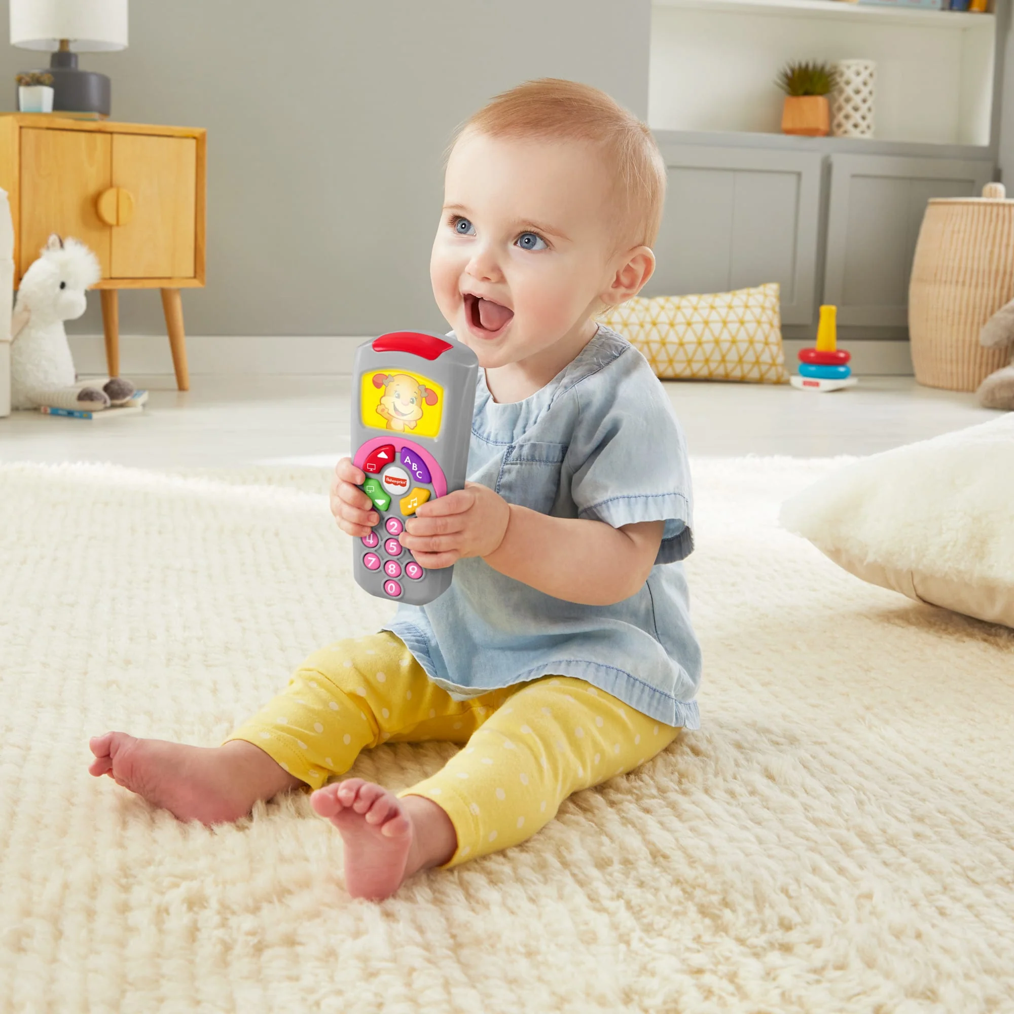 Fisher-Price Rires et Éveil La Télécommande de Sis Édition Anglaise - Image 4