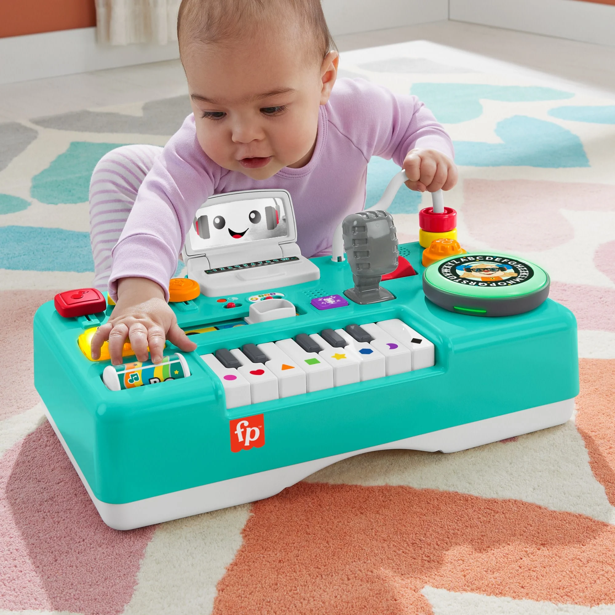 Fisher-Price Rires et Éveil Ma Table D’Activités de DJ, Multilingue - Image 5
