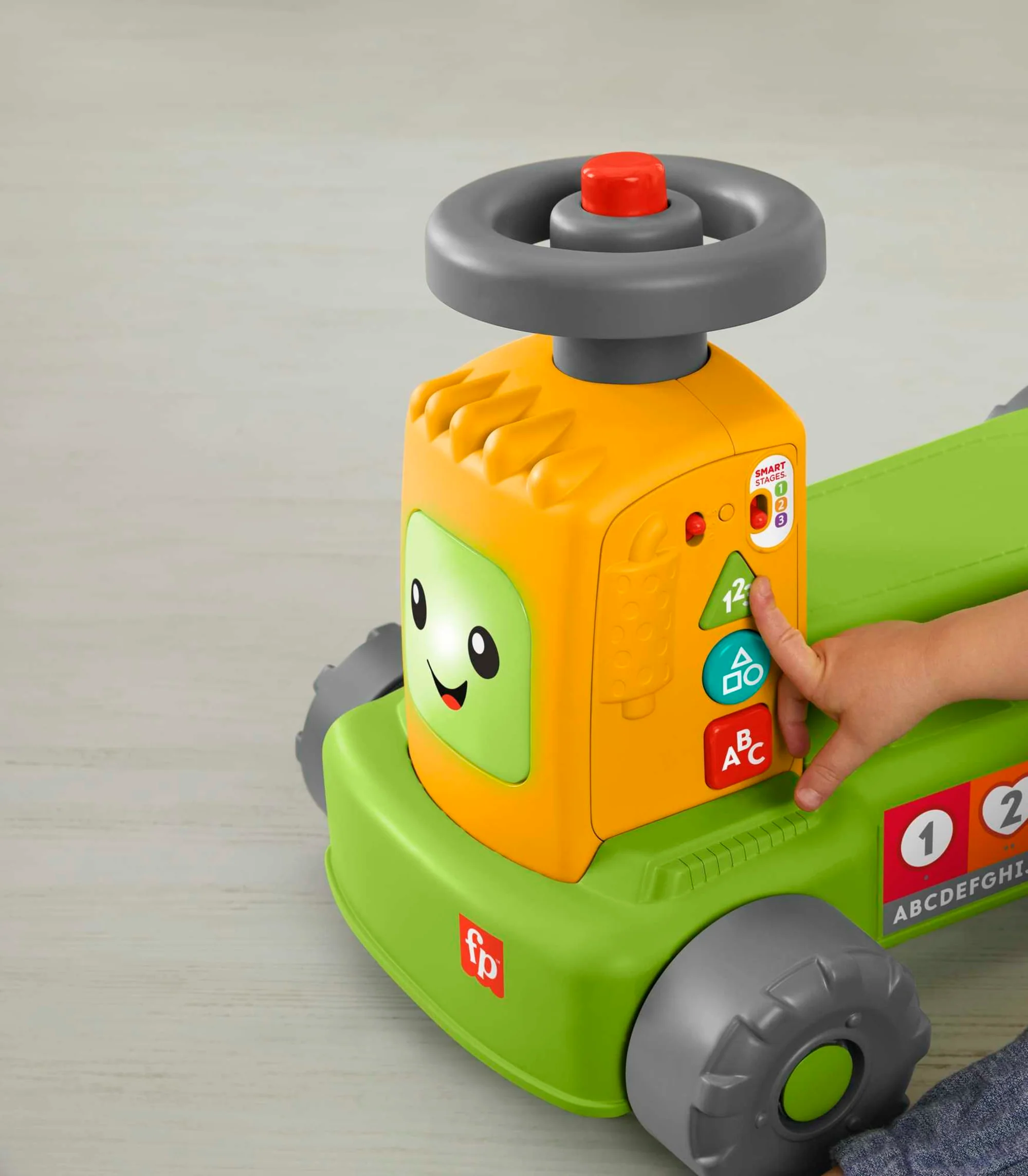 Fisher-Price Rires et Éveil Tracteur de La Ferme Au Marché 4-en-1 - Image 5