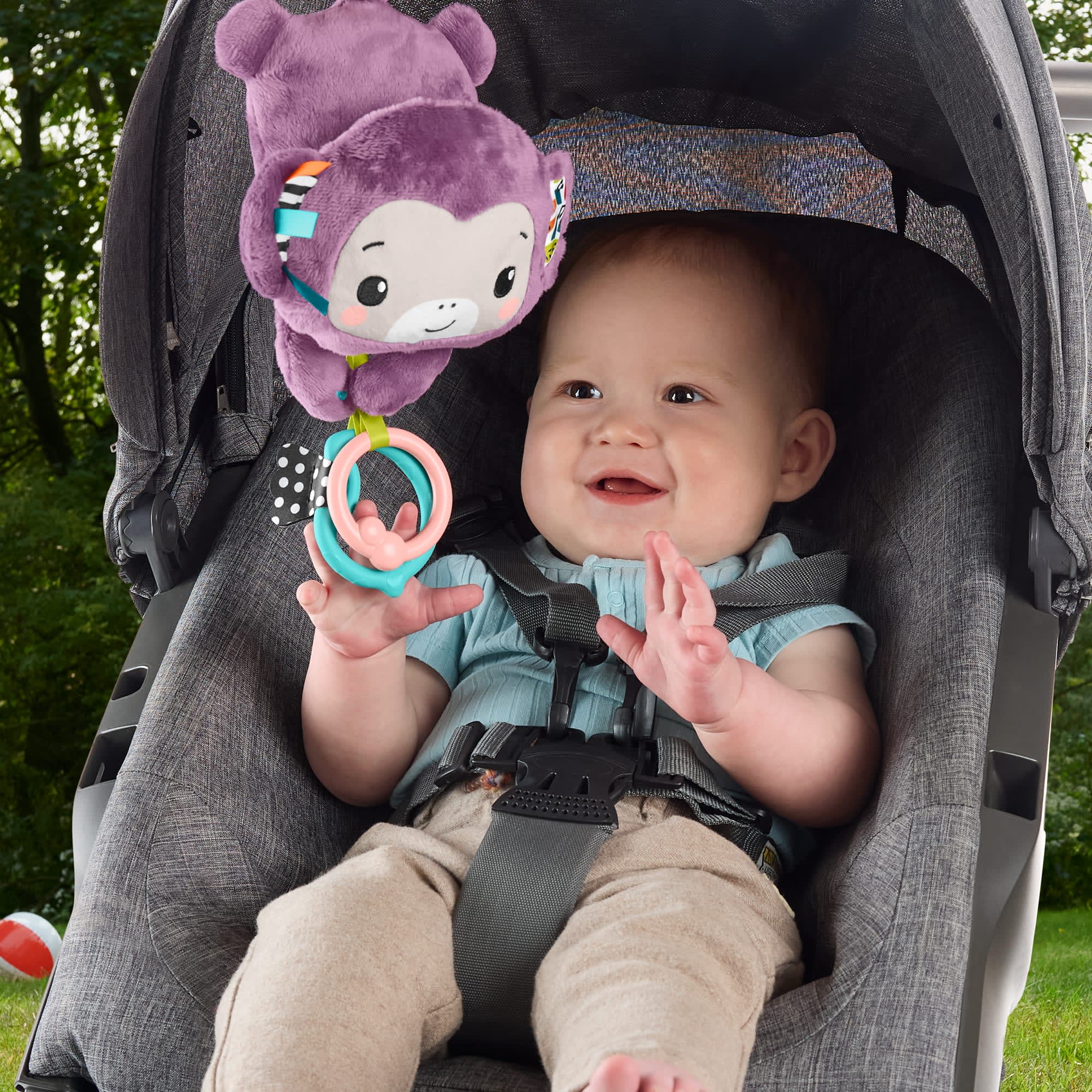 Fisher-Price Singe Violet Chanteur, Jouet Pour Poussettes - Image 4
