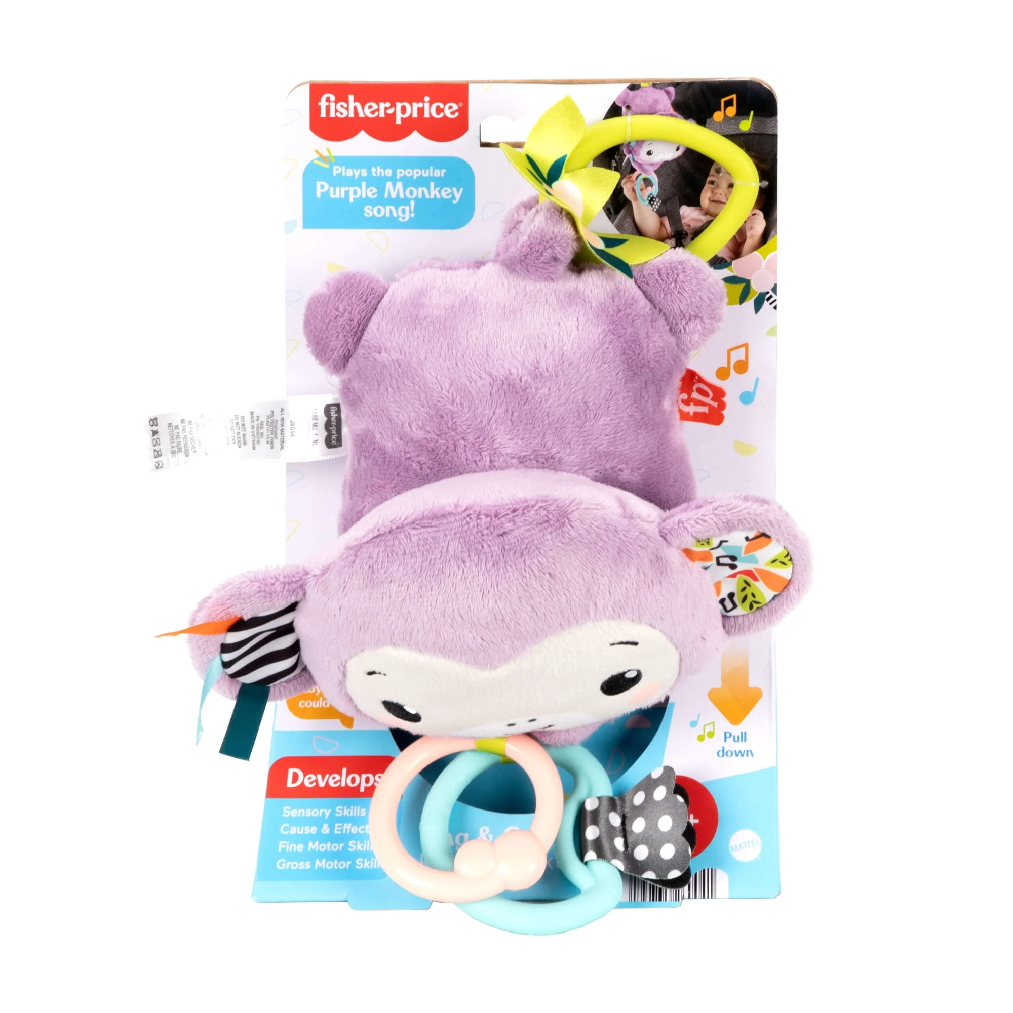 Fisher-Price Singe Violet Chanteur, Jouet Pour Poussettes - Image 6